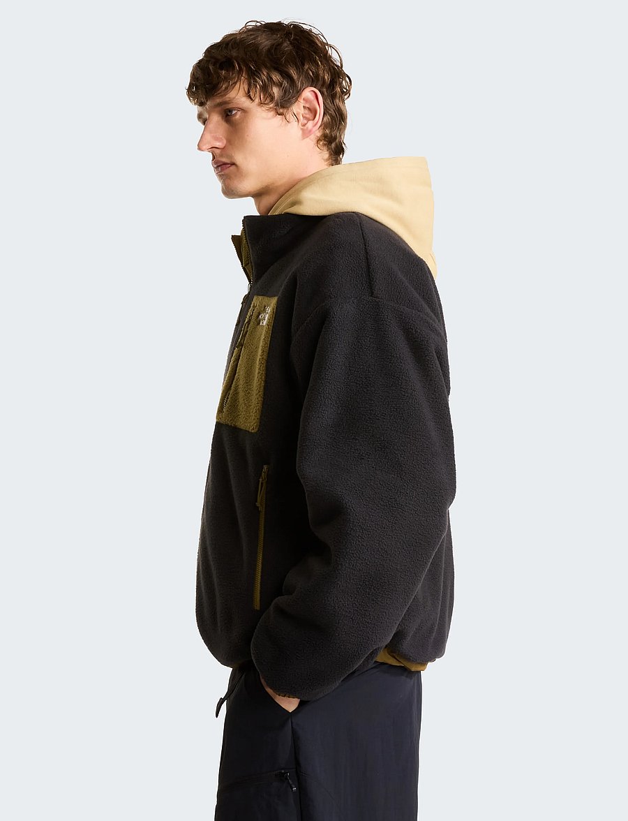 The North Face - M YUMIORI REVERSIBLE JACKET - fleece og mellemlag - caraway seed/tnf black - 4