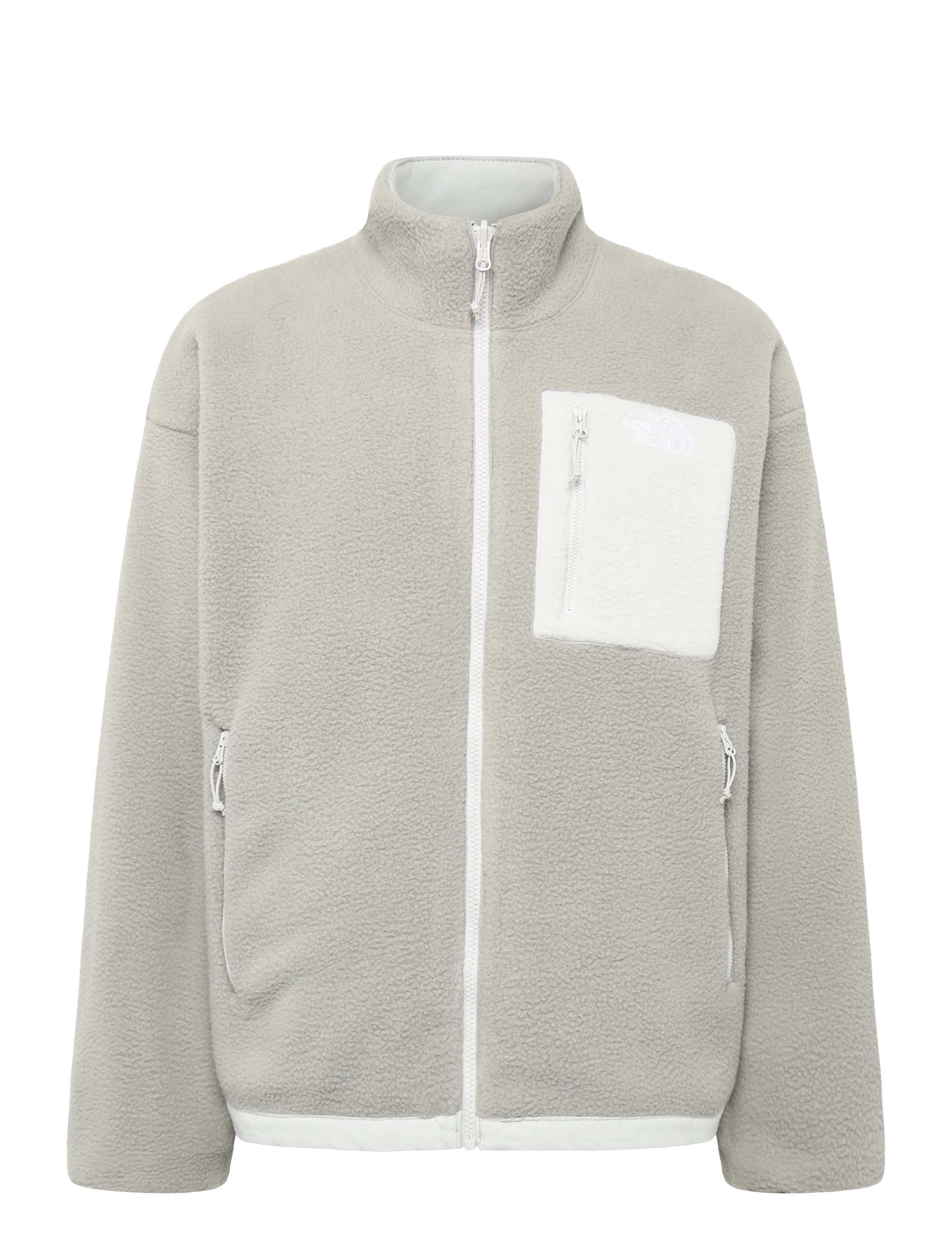The North Face M YUMIORI REVERSIBLE JACKET - Fleece og mellemlag - CUMULUS CLOUD/STONE SLA / grey
