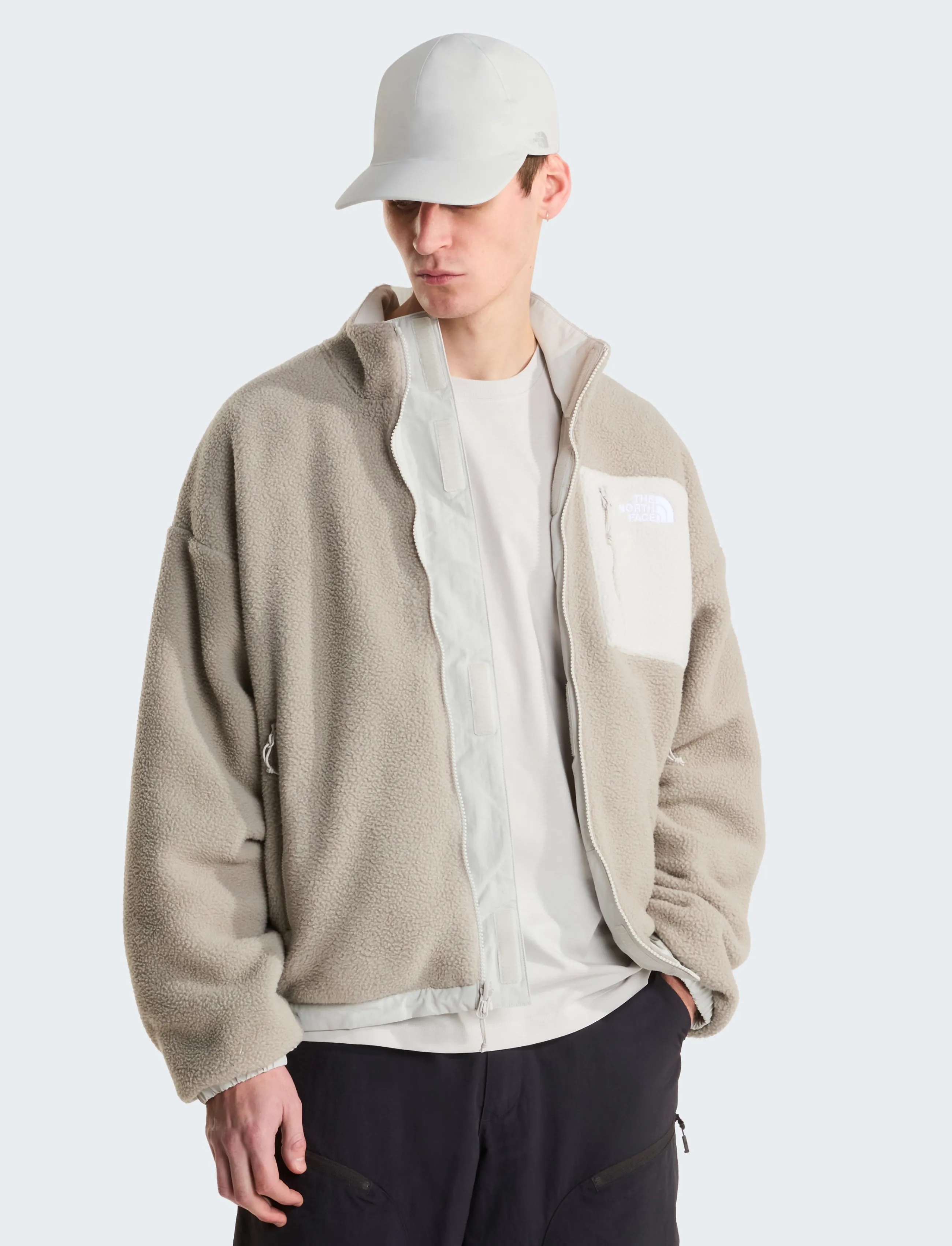 The North Face M YUMIORI REVERSIBLE JACKET - Kleidung - CUMULUS CLOUD/STONE SLA / grey