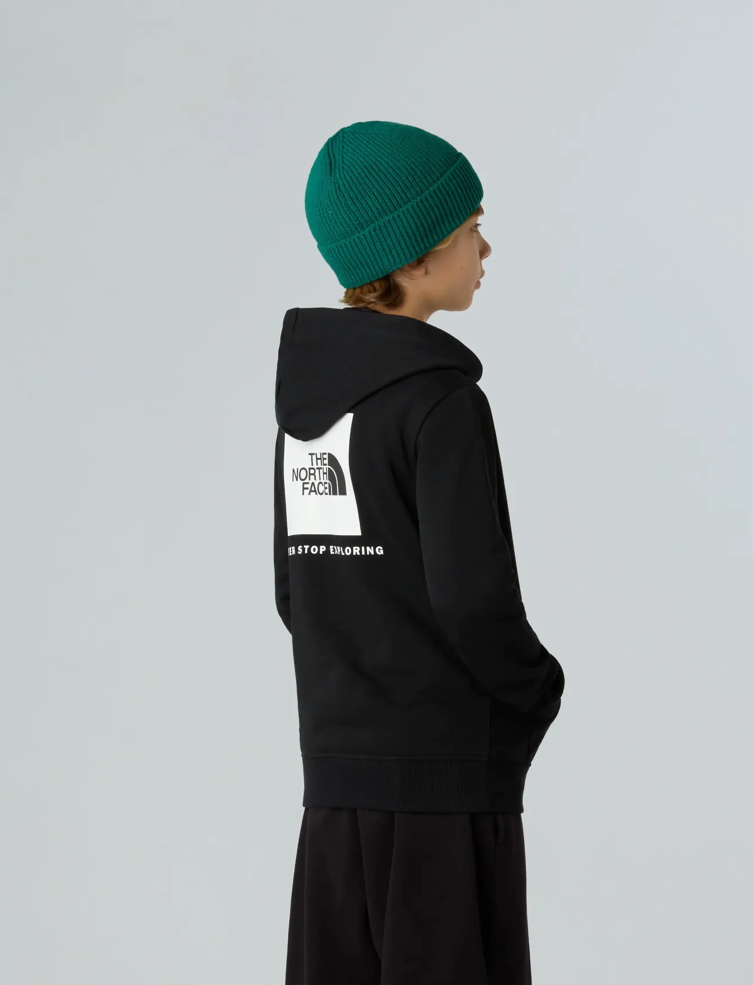 The North Face - TEEN REDBOX REGULAR P/O HOODIE - kapuzenpullover - tnf black - 4