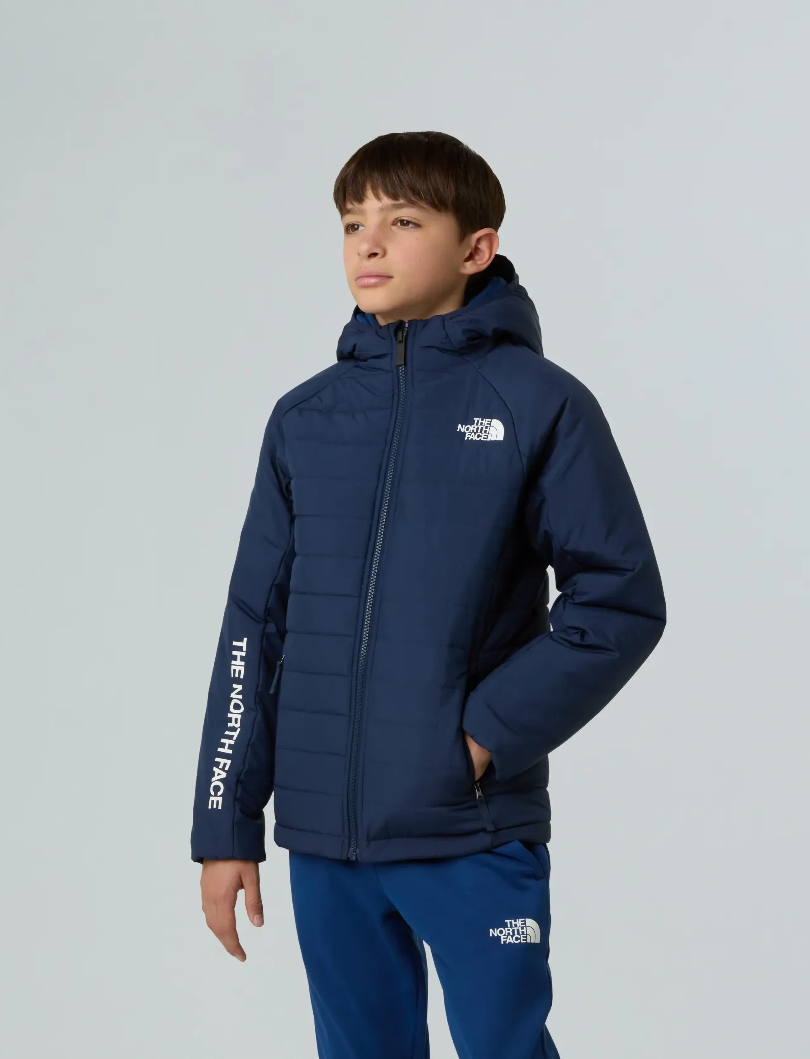 The North Face B Never Stop Synthetic Jacket, 120-129, Jackets & Coats, Marineblau - Puffer Padded, Kinder