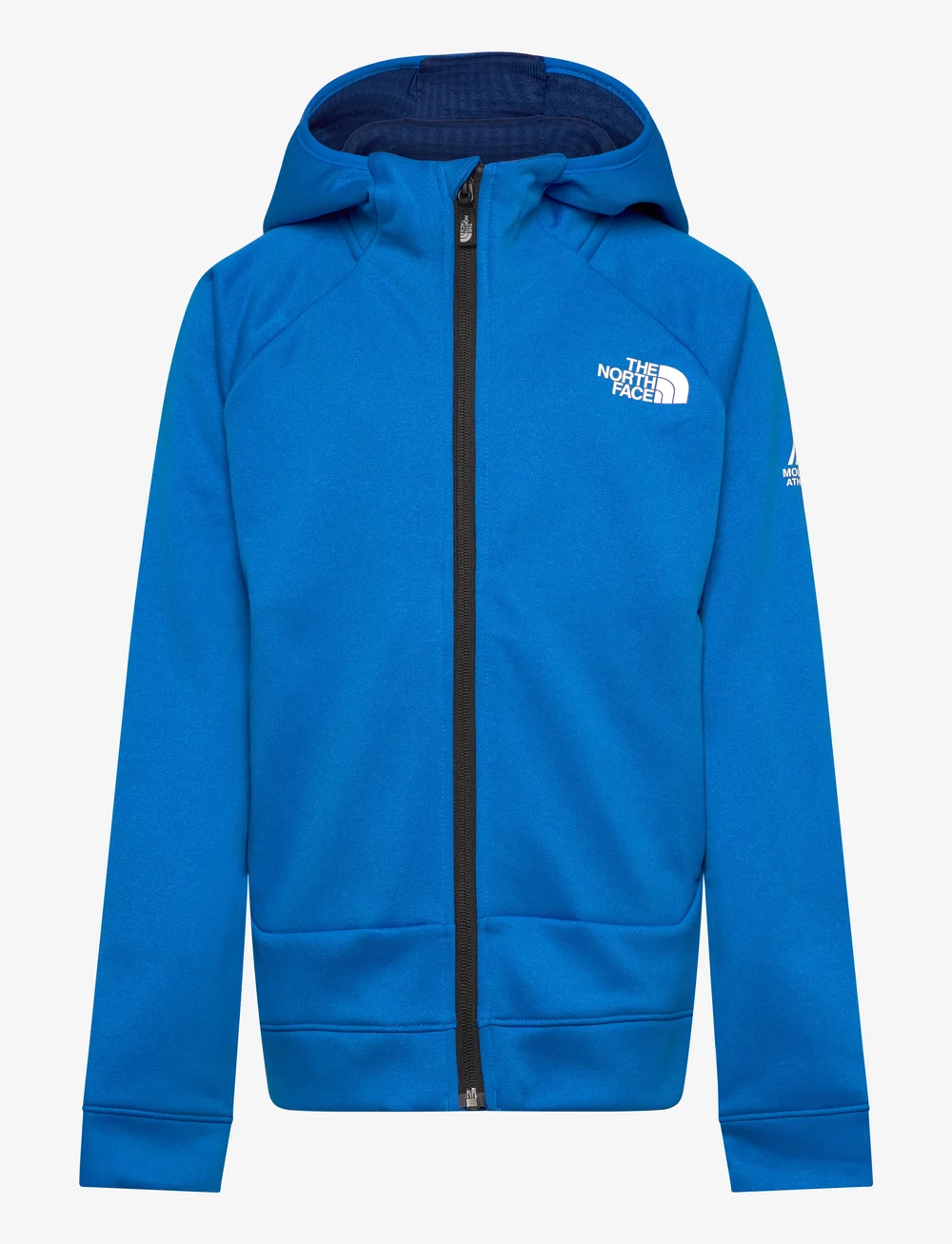The North Face - B MOUNTAIN ATHLETICS FULL ZIP HOODIE - ytterkläder - blue - 0
