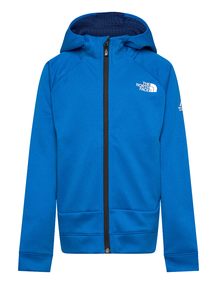 The North Face - B MOUNTAIN ATHLETICS FULL ZIP HOODIE - blue - 0