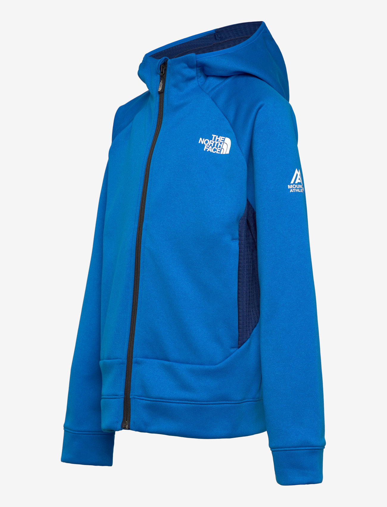 The North Face - B MOUNTAIN ATHLETICS FULL ZIP HOODIE - Õueriided - blue - 3