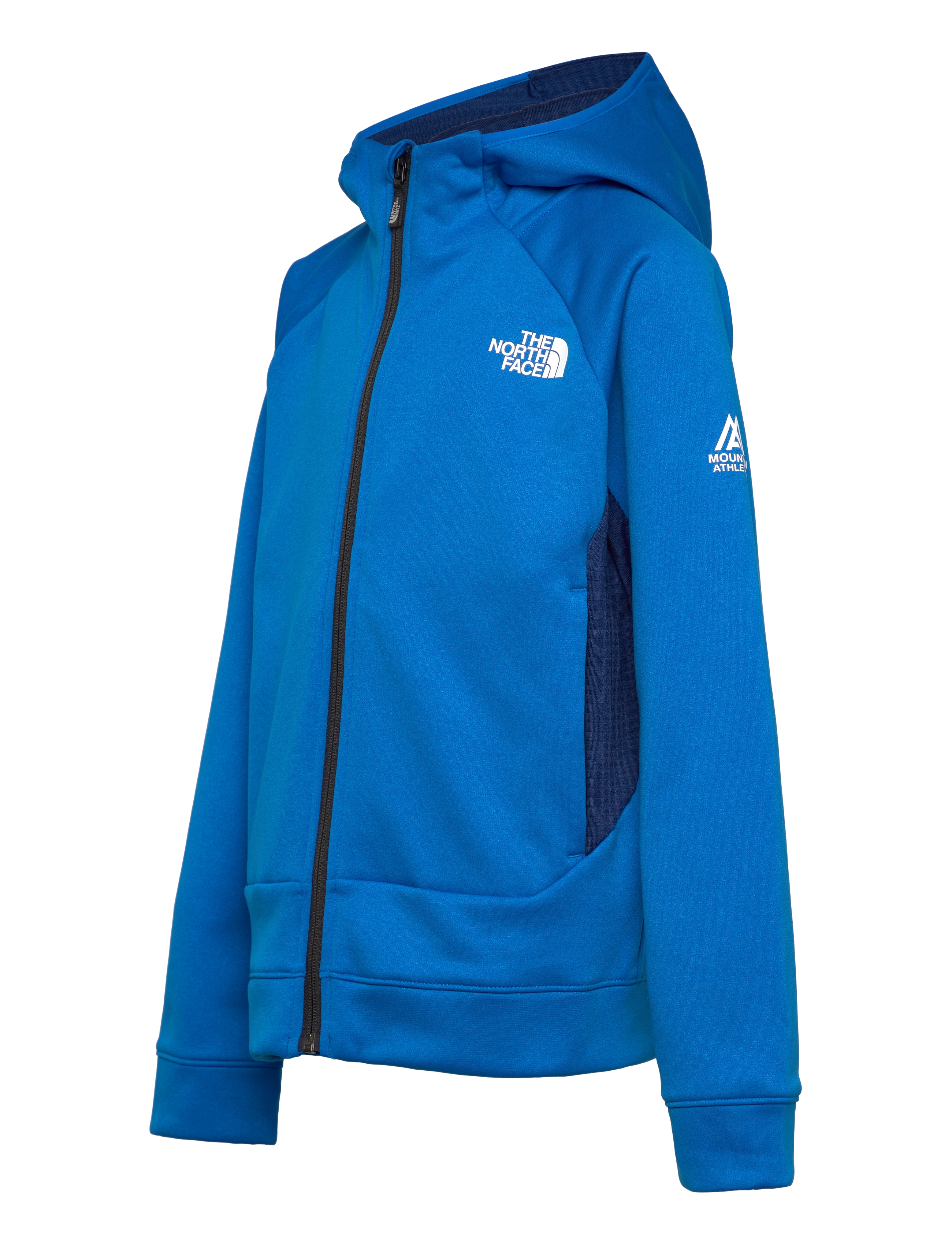 The North Face - B MOUNTAIN ATHLETICS FULL ZIP HOODIE - blue - 3