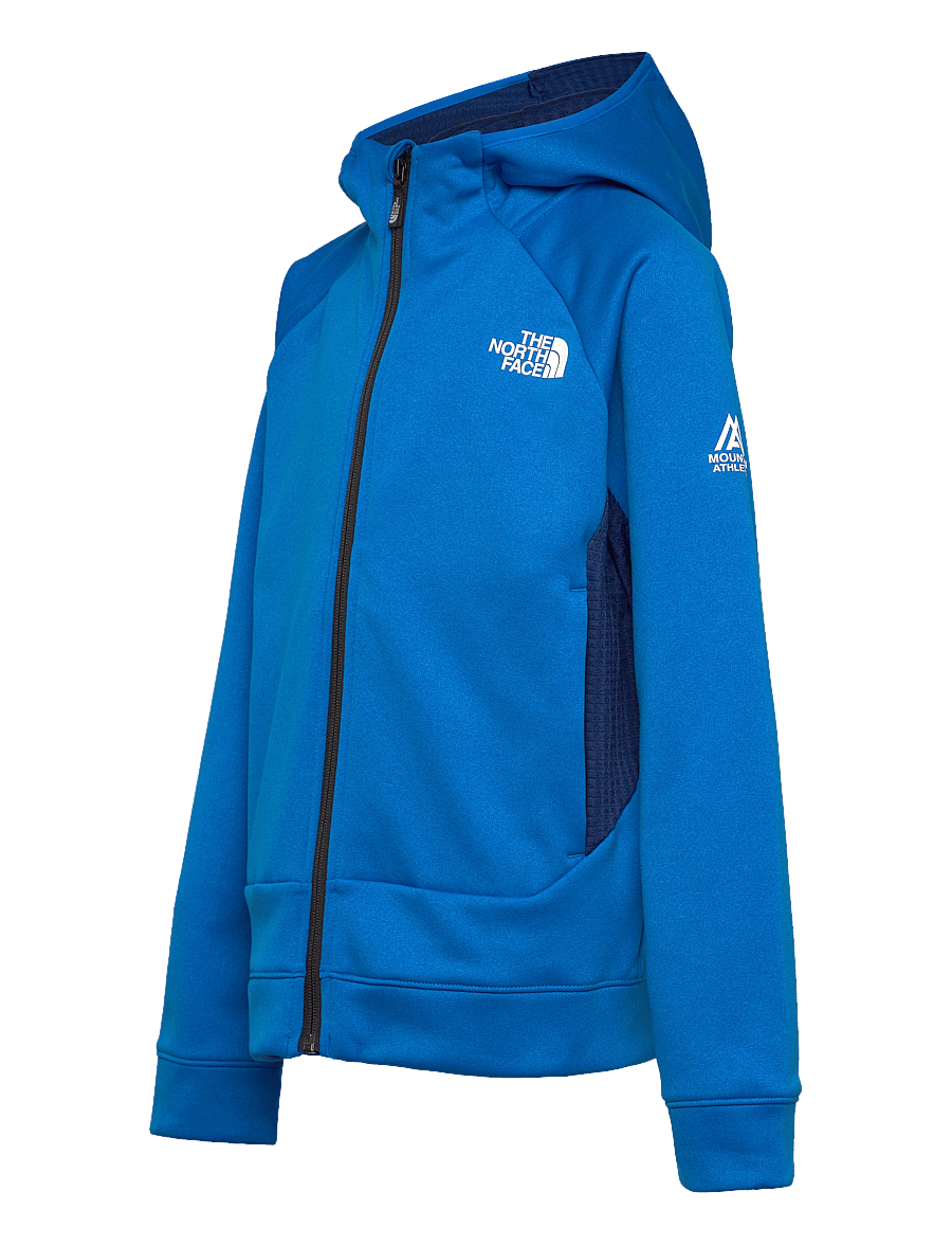 The North Face - B MOUNTAIN ATHLETICS FULL ZIP HOODIE - blue - 3