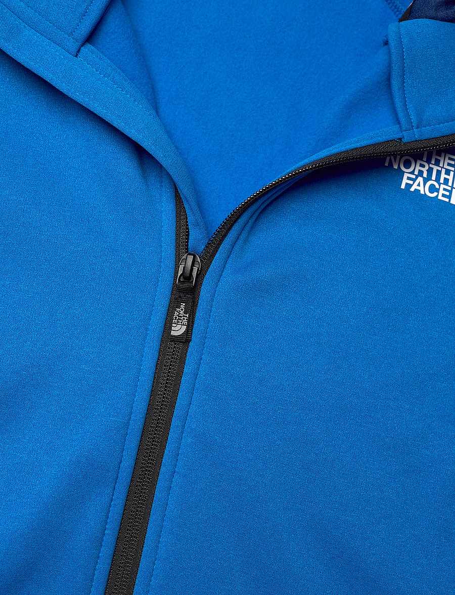 The North Face - B MOUNTAIN ATHLETICS FULL ZIP HOODIE - blue - 4