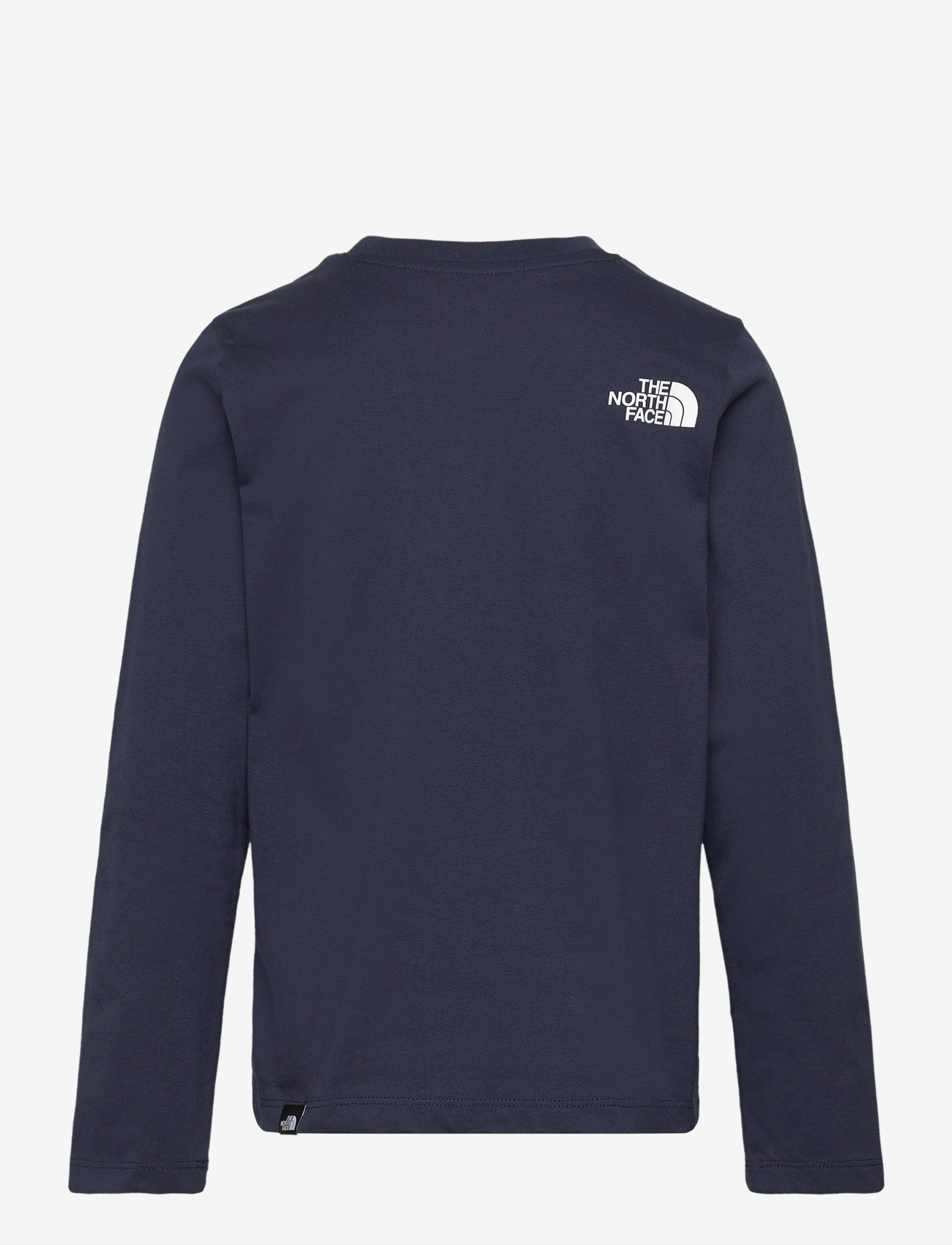 The North Face - TEEN EASY L/S TEE - långärmade t-shirts - summit navy - 2