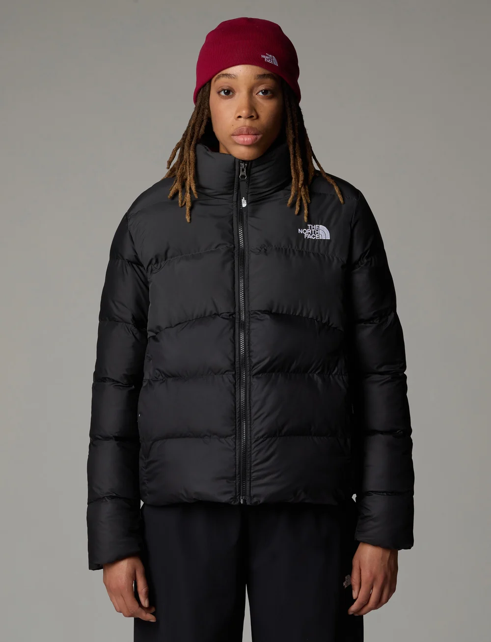 All black north face jacket sales