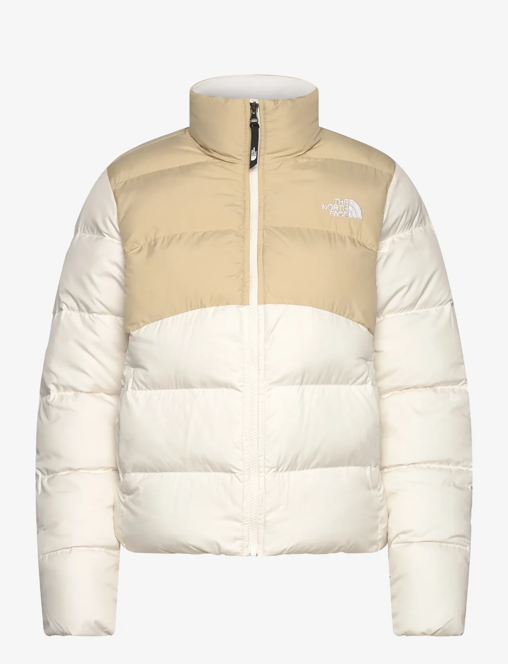 The North Face - W SAIKURU JACKET - dunjackor - gravel/white dune - 0