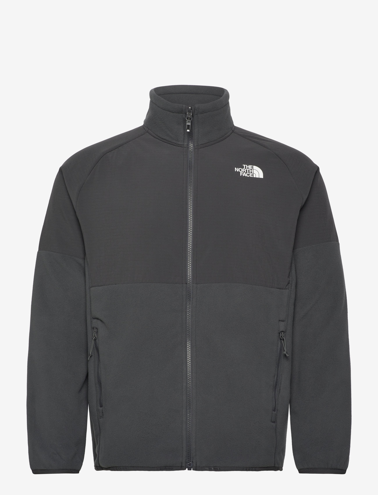 The North Face - M GLACIER HEAVYWEIGHT FULL ZIP - fleece og mellemlag - asphalt grey/asphalt grey - 1