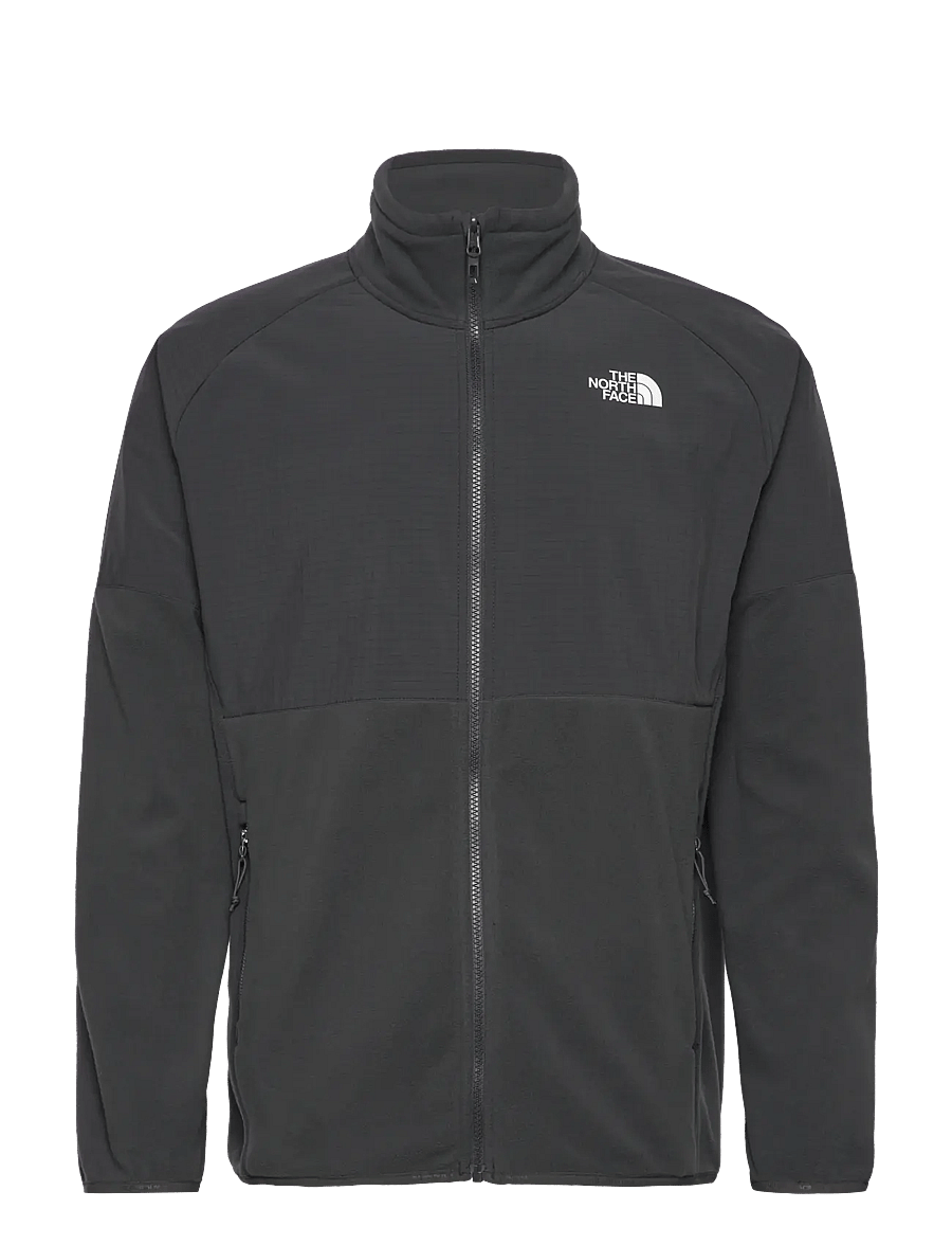 The North Face - M GLACIER HEAVYWEIGHT FULL ZIP - fleece og mellomlag - grey - 1
