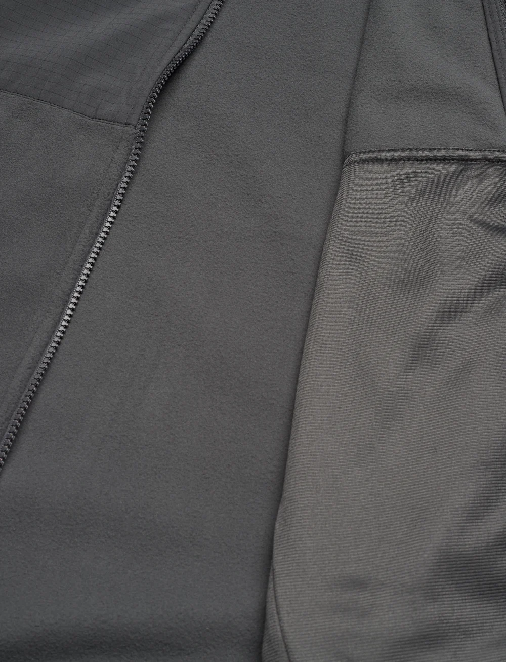 The North Face - M GLACIER HEAVYWEIGHT FULL ZIP - fleece & mellanlager - grey - 4