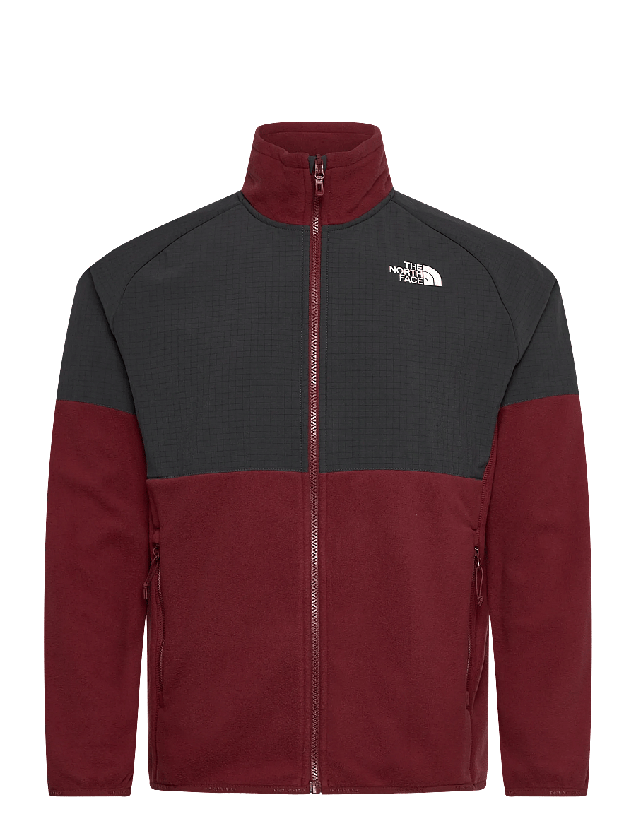 The North Face - M GLACIER HEAVYWEIGHT FULL ZIP - fleece & midlayer - sumac/asphalt grey - 1