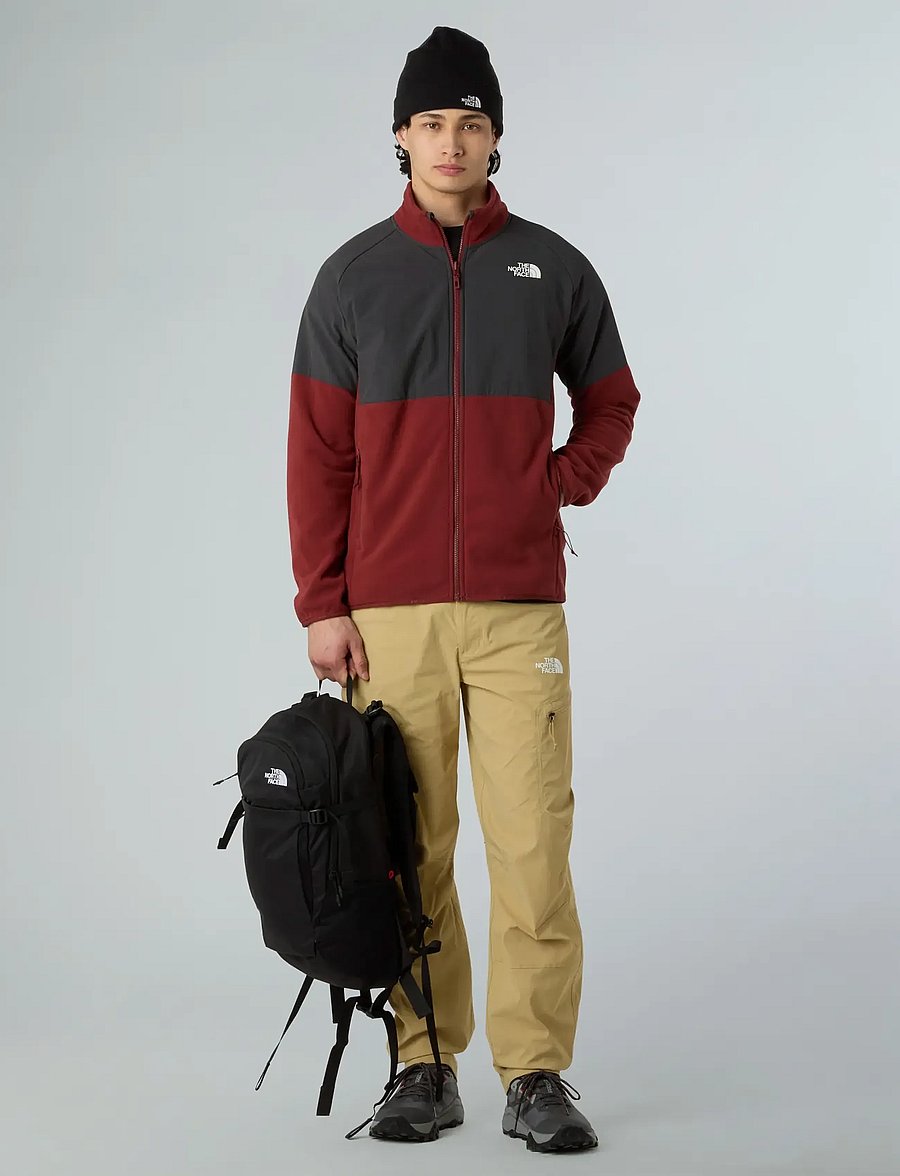 The North Face - M GLACIER HEAVYWEIGHT FULL ZIP - fleece & midlayer - sumac/asphalt grey - 5