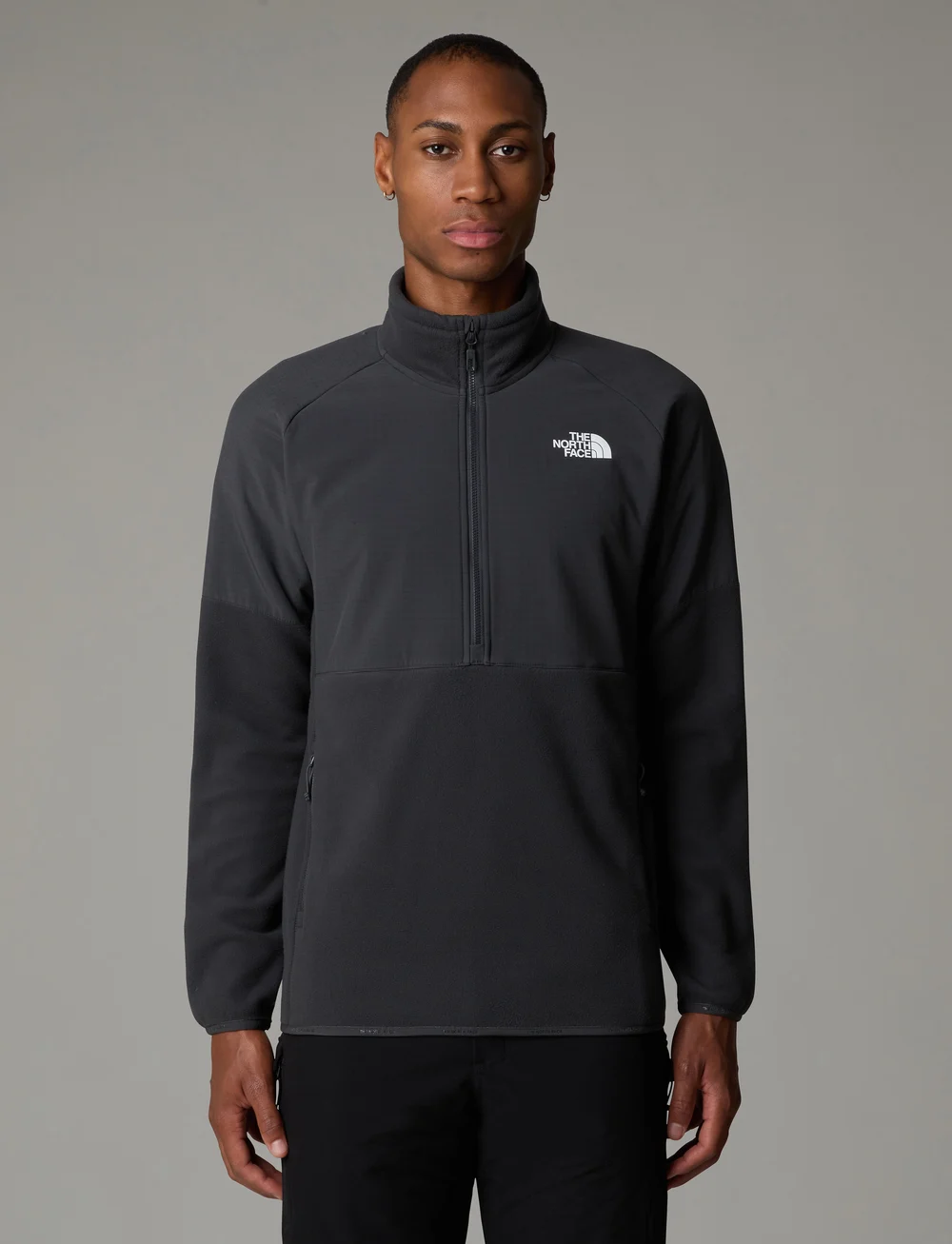 The North Face M Glacier Heavyweight 1 2 Zip Fleeces Midlayers Boozt