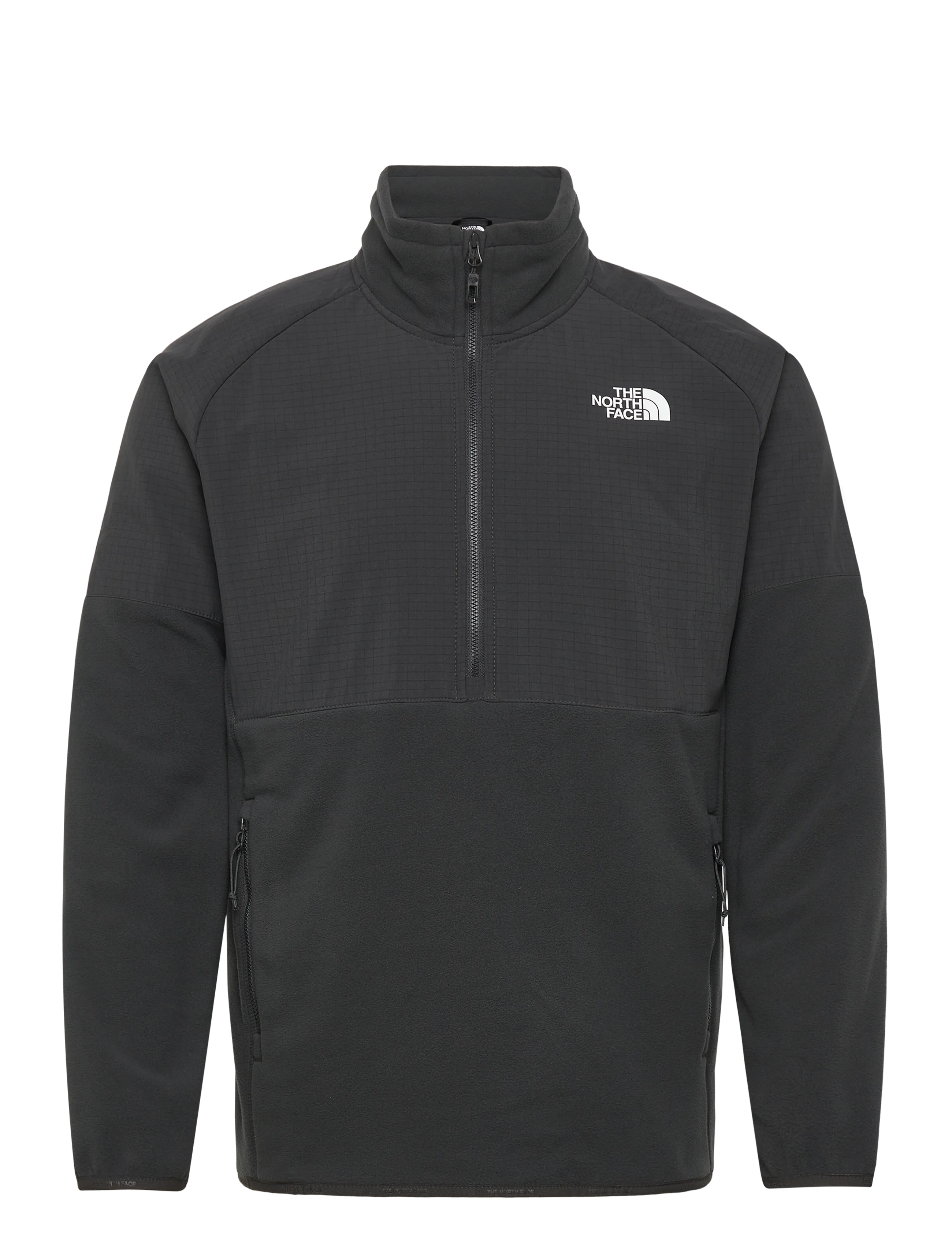 The North Face M GLACIER HEAVYWEIGHT 1/2 ZIP - Fleece-Pullover - GREY / grey