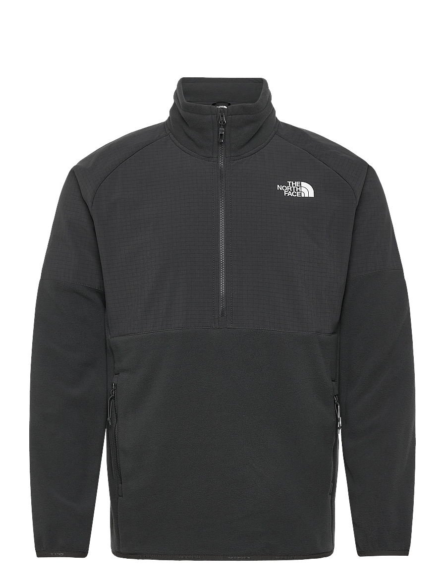 The North Face - M GLACIER HEAVYWEIGHT 1/2 ZIP - flīsa un siltās jakas - grey - 1
