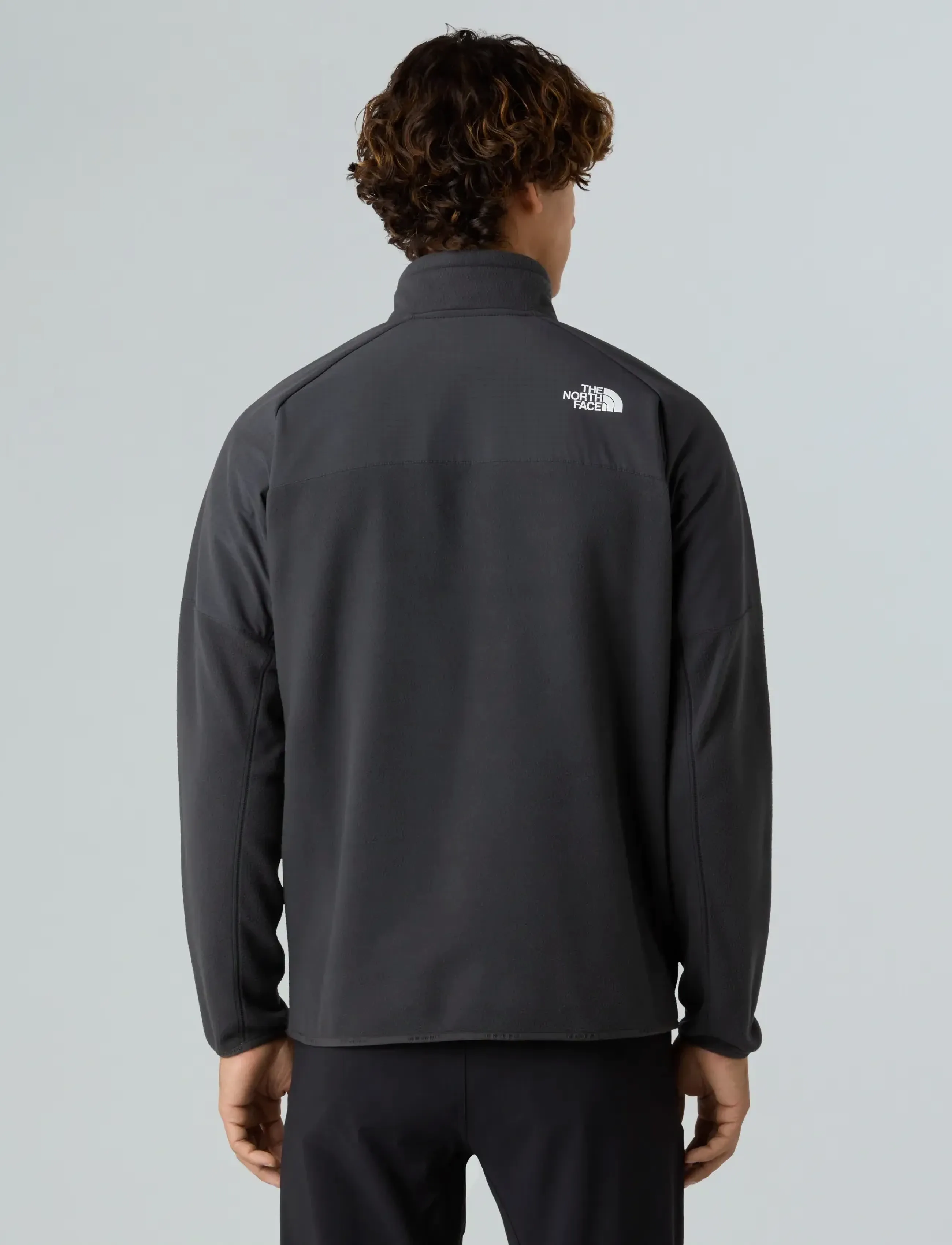 The North Face - M GLACIER HEAVYWEIGHT 1/2 ZIP - fleeces & midlayers - grey - 4