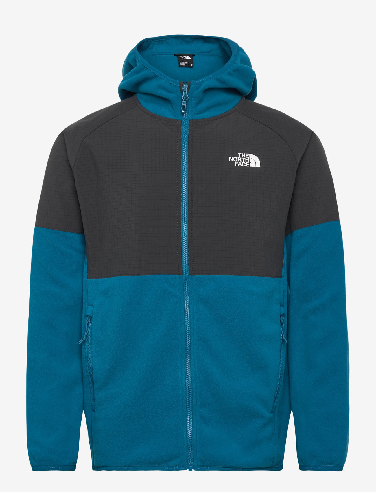 The North Face - M GLACIER HEAVYWEIGHT FULL ZIP HD - fleeces & midlayers - dusk blue/asphalt grey - 0