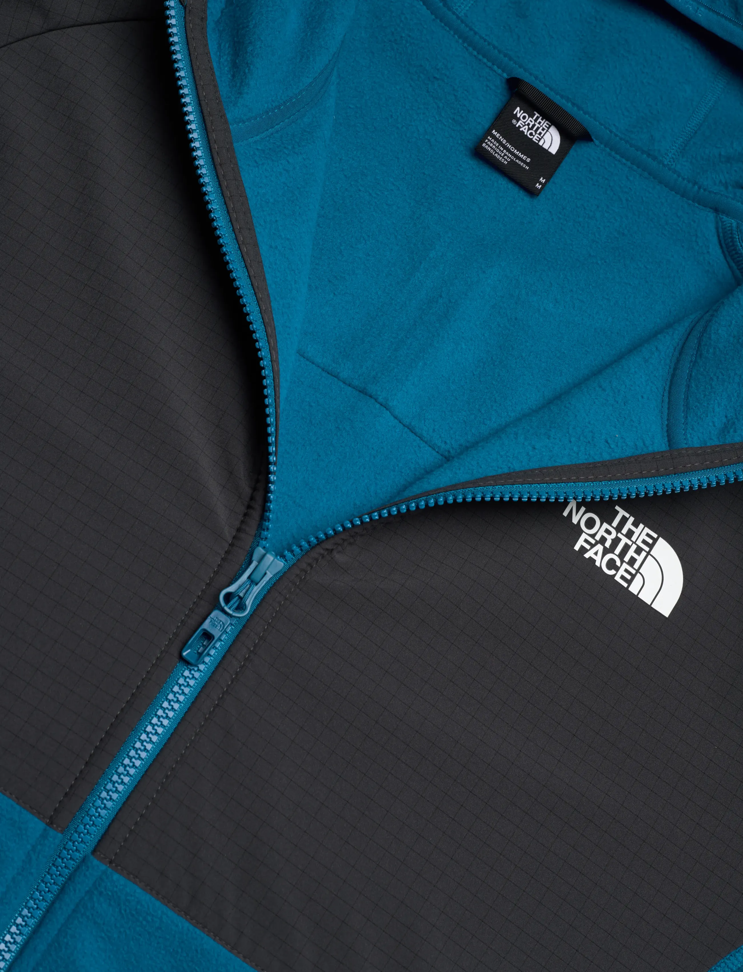The North Face - M GLACIER HEAVYWEIGHT FULL ZIP HD - fleece og mellemlag - dusk blue/asphalt grey - 2