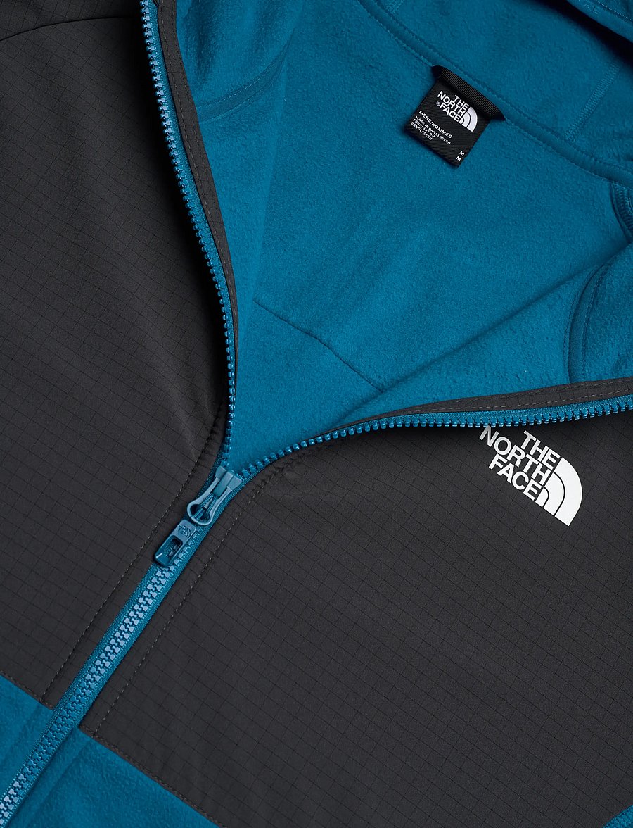 The North Face - M GLACIER HEAVYWEIGHT FULL ZIP HD - fleece og mellemlag - dusk blue/asphalt grey - 2