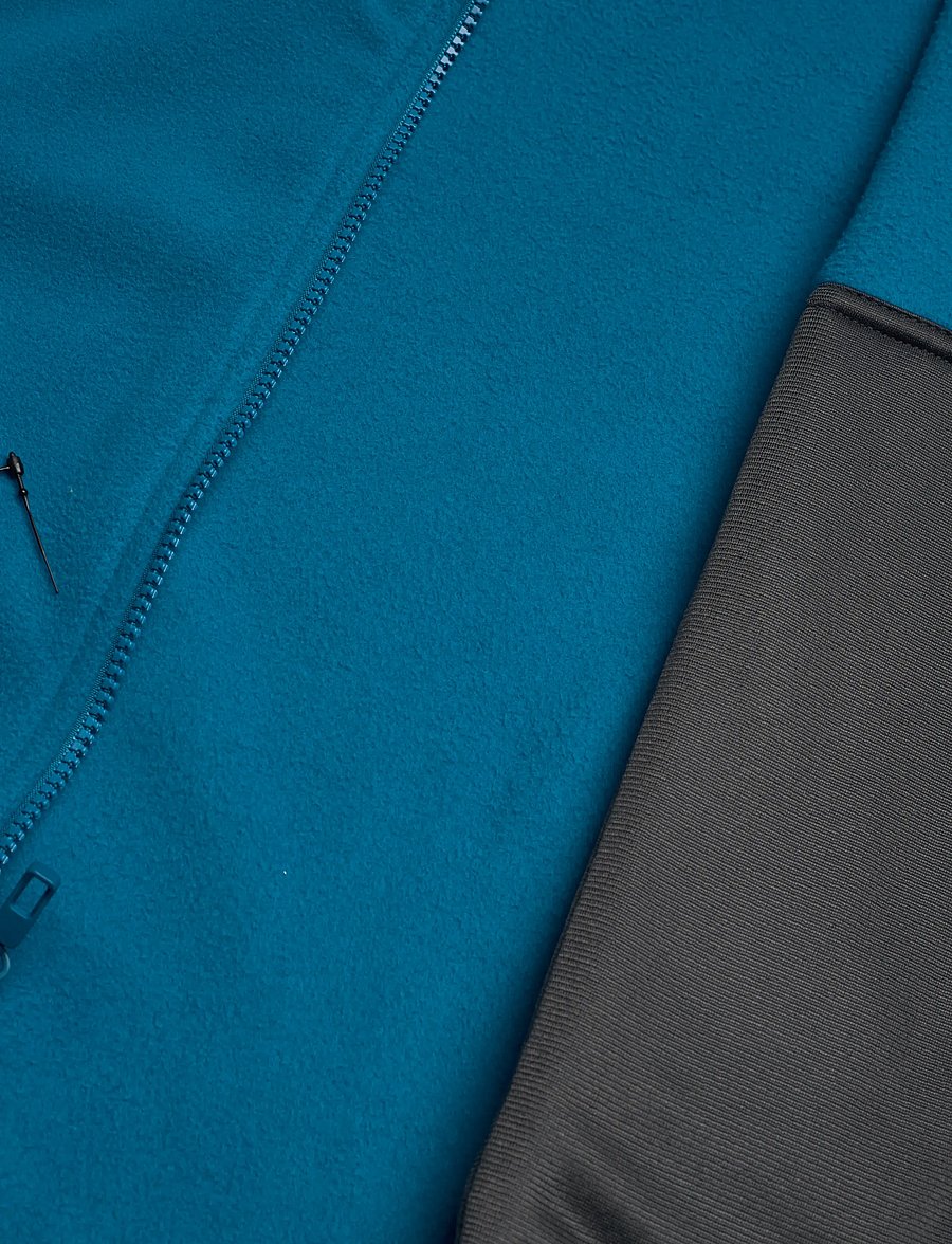 The North Face - M GLACIER HEAVYWEIGHT FULL ZIP HD - fleece og mellemlag - dusk blue/asphalt grey - 4