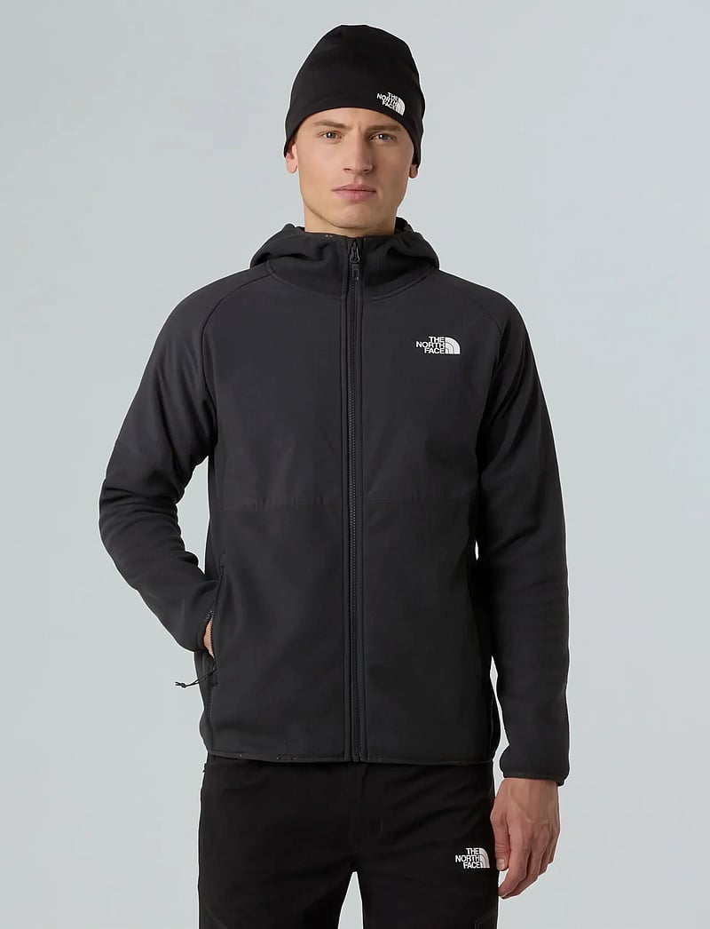 The North Face - M GLACIER HEAVYWEIGHT FULL ZIP HD - fleece og mellemlag - grey - 0