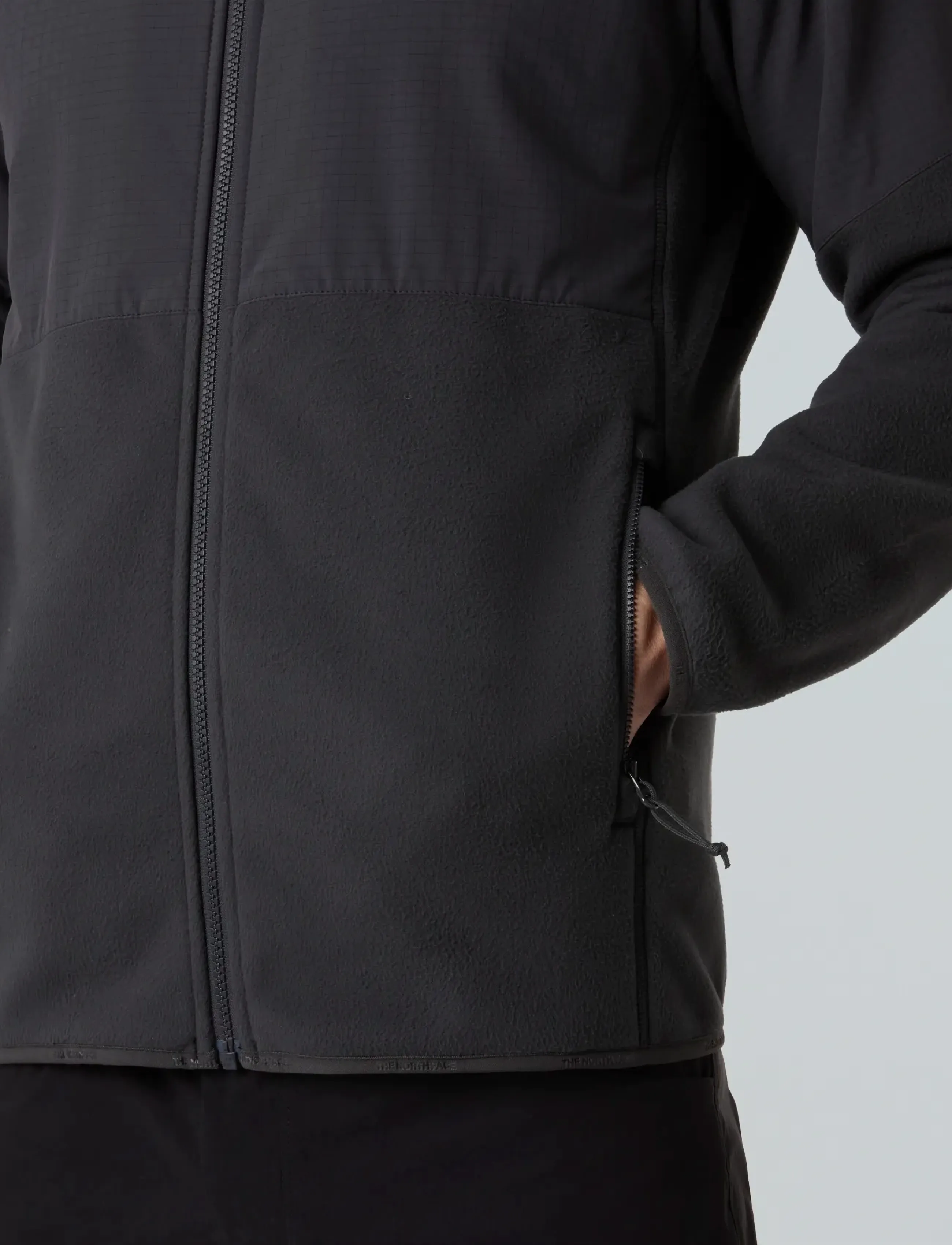 The North Face M GLACIER HEAVYWEIGHT FULL ZIP HD - Riided - GREY / grey