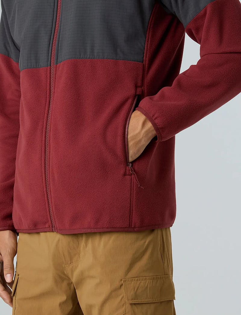 The North Face - M GLACIER HEAVYWEIGHT FULL ZIP HD - fleece og mellemlag - sumac/asphalt grey - 3