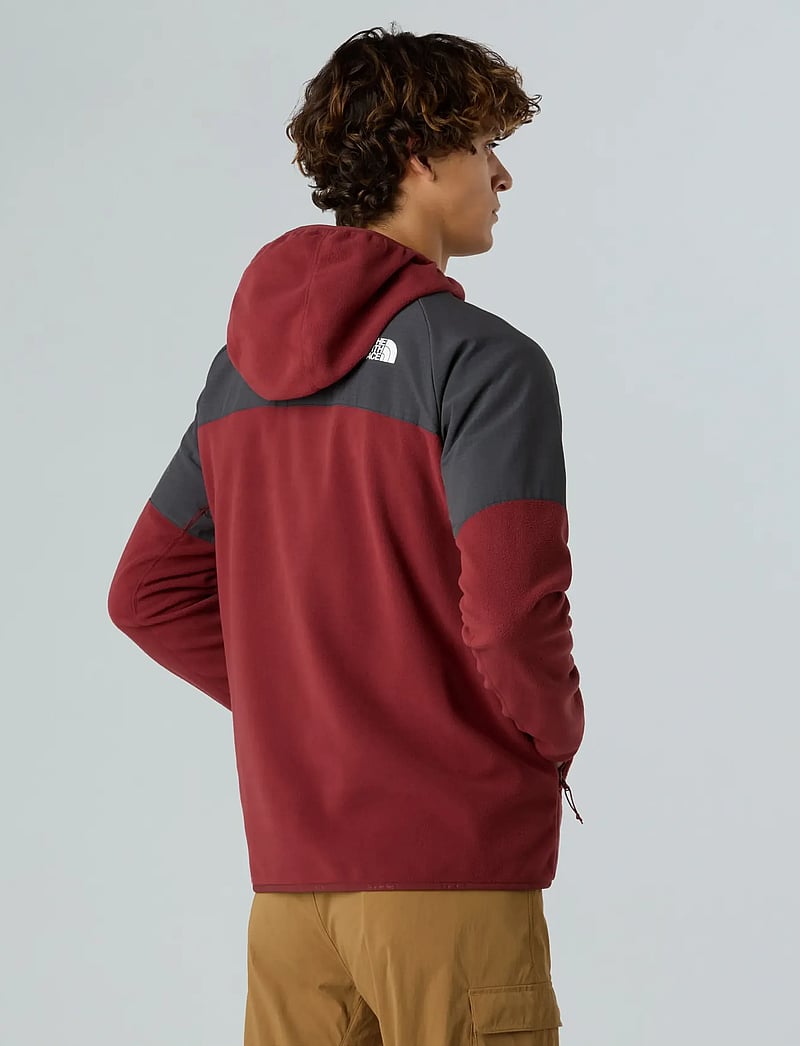 The North Face - M GLACIER HEAVYWEIGHT FULL ZIP HD - fleece og mellemlag - sumac/asphalt grey - 5