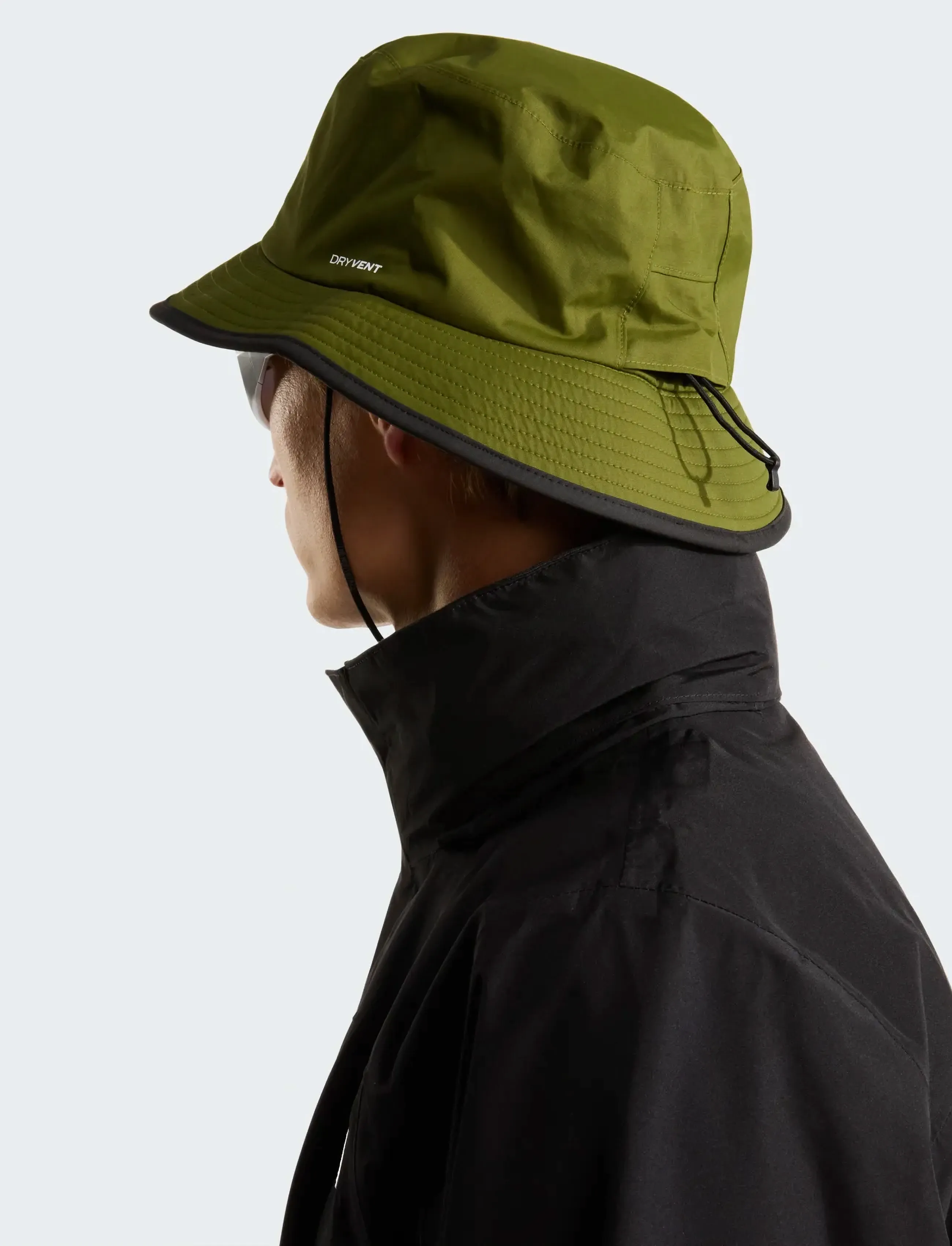 The North Face - ANTORA RAIN BUCKET - hüte - woodland green/tnf blac - 3