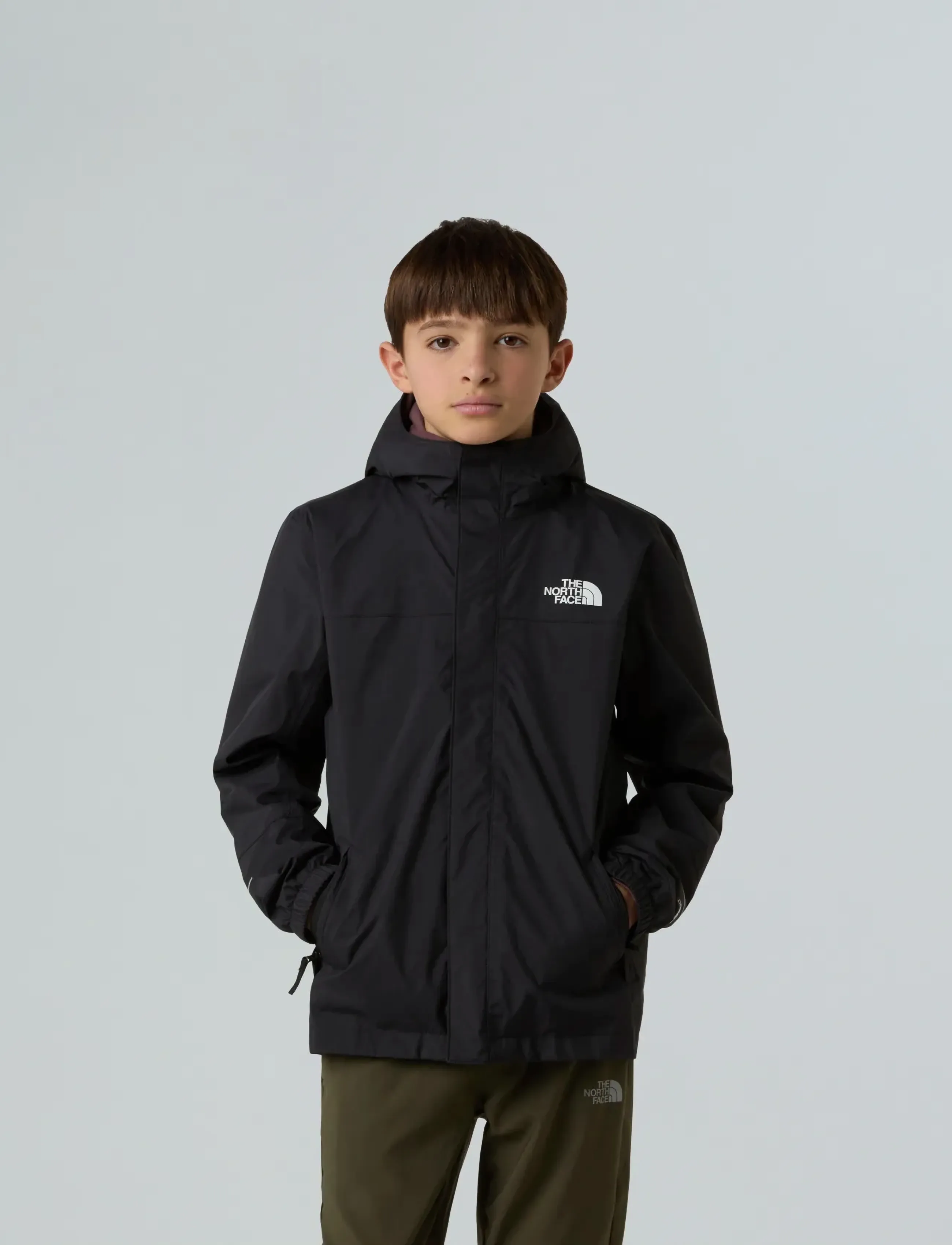 The North Face - B ANTORA RAIN JACKET - skal- & regnjackor - black - 0