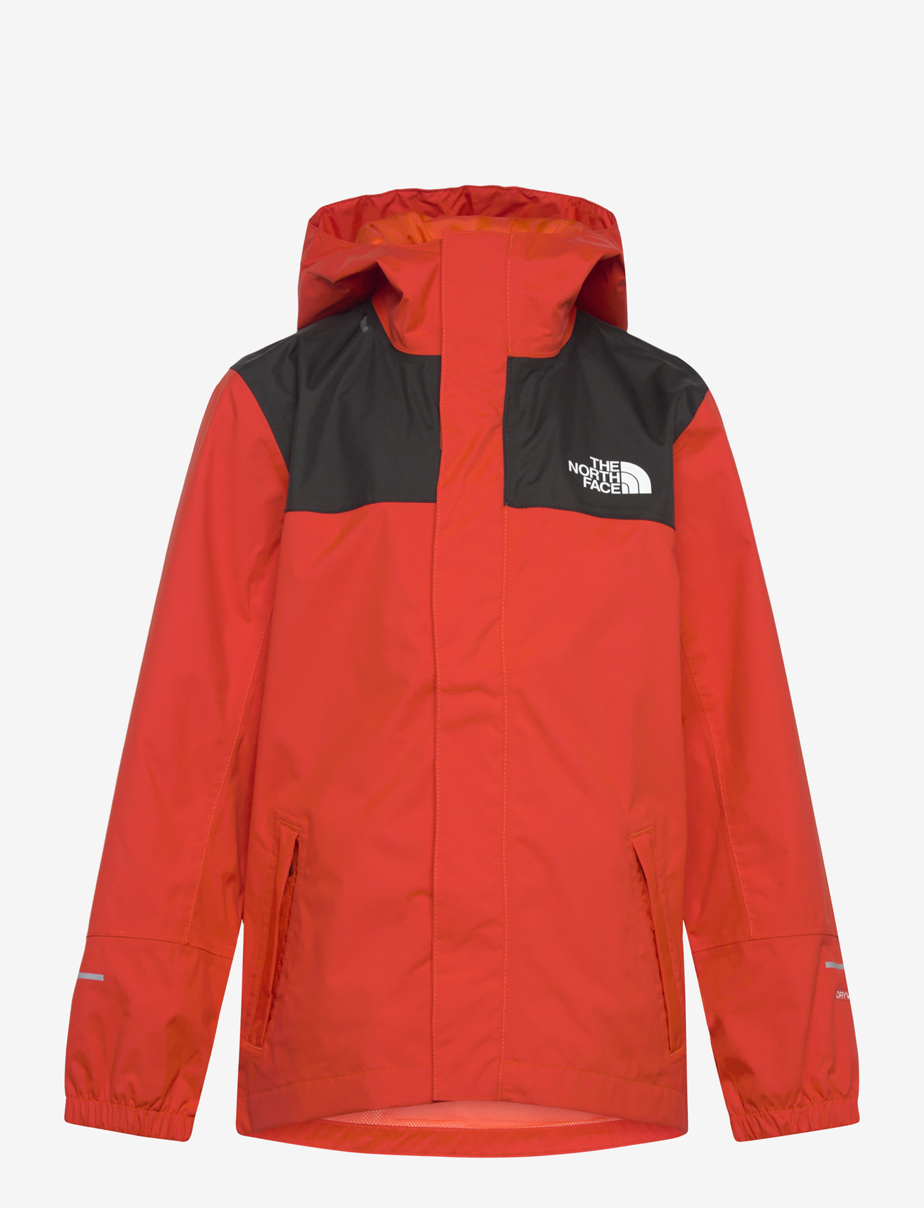 The North Face - B ANTORA RAIN JACKET - shell- & regnjakker - lava red - 1