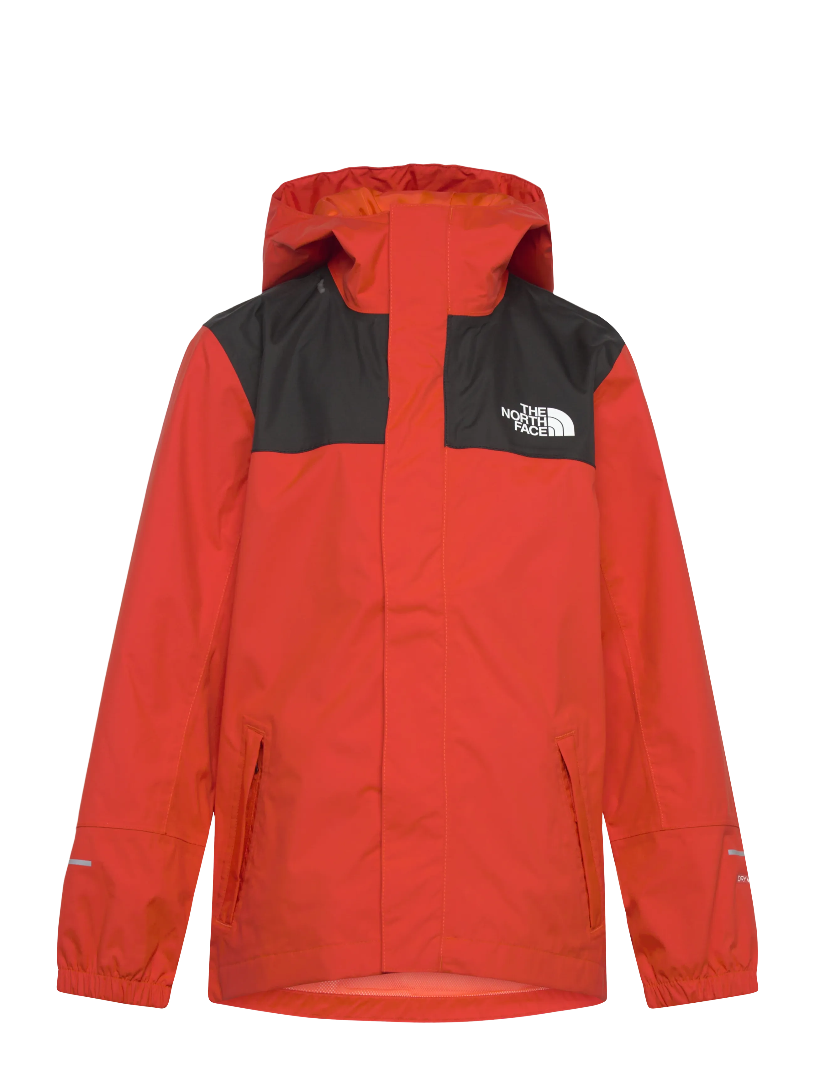 The North Face B ANTORA RAIN JACKET - Jackets - LAVA RED / red