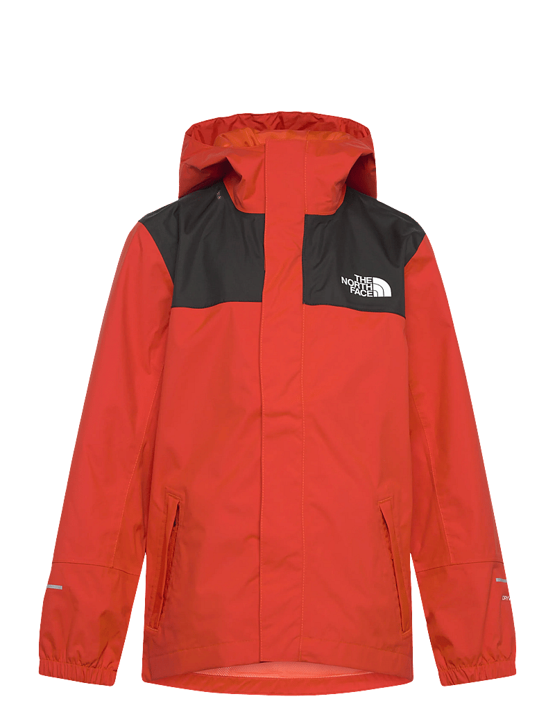 The North Face - B ANTORA RAIN JACKET - shell- & regnjakker - lava red - 1