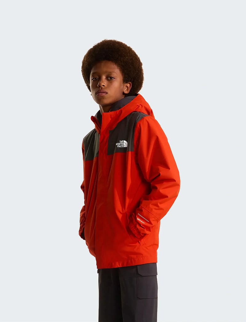 The North Face - B ANTORA RAIN JACKET - shell- & regnjakker - lava red - 0