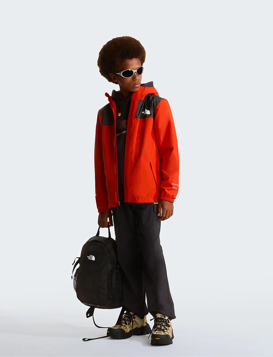 The North Face - B ANTORA RAIN JACKET - shell- & regenjacken - lava red - 3