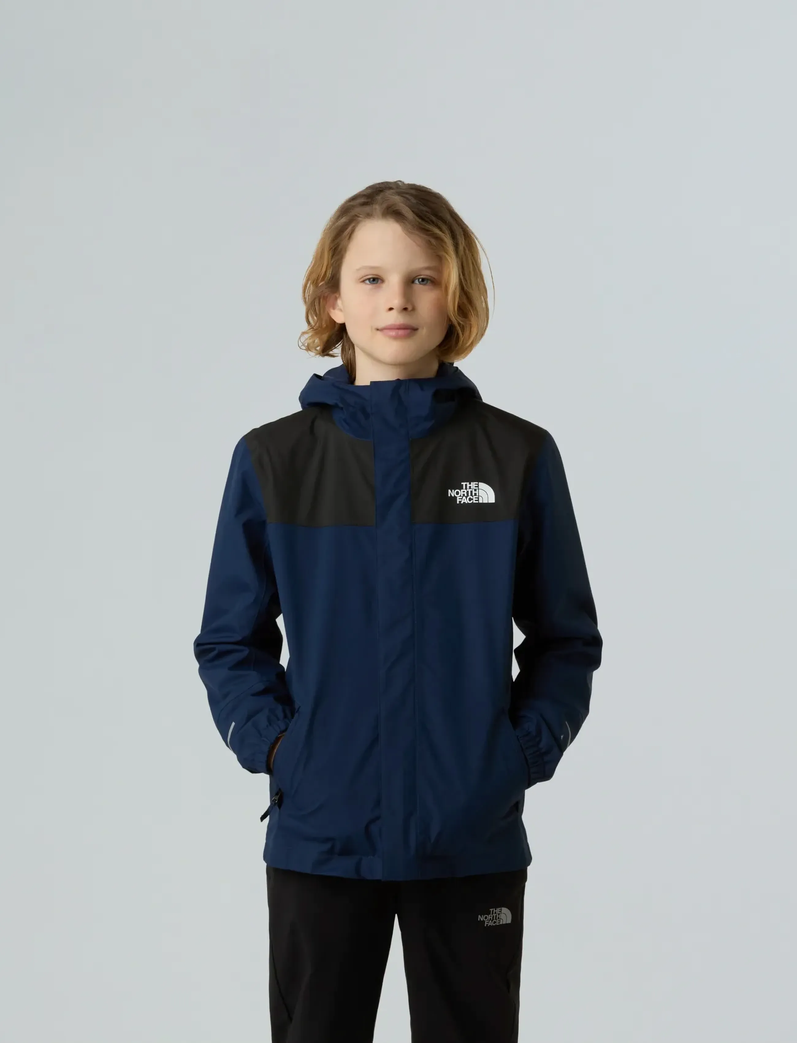 The North Face B Antora Rain Jacket, 115-119, Rainwear, Marineblau - Jackets, Kinder