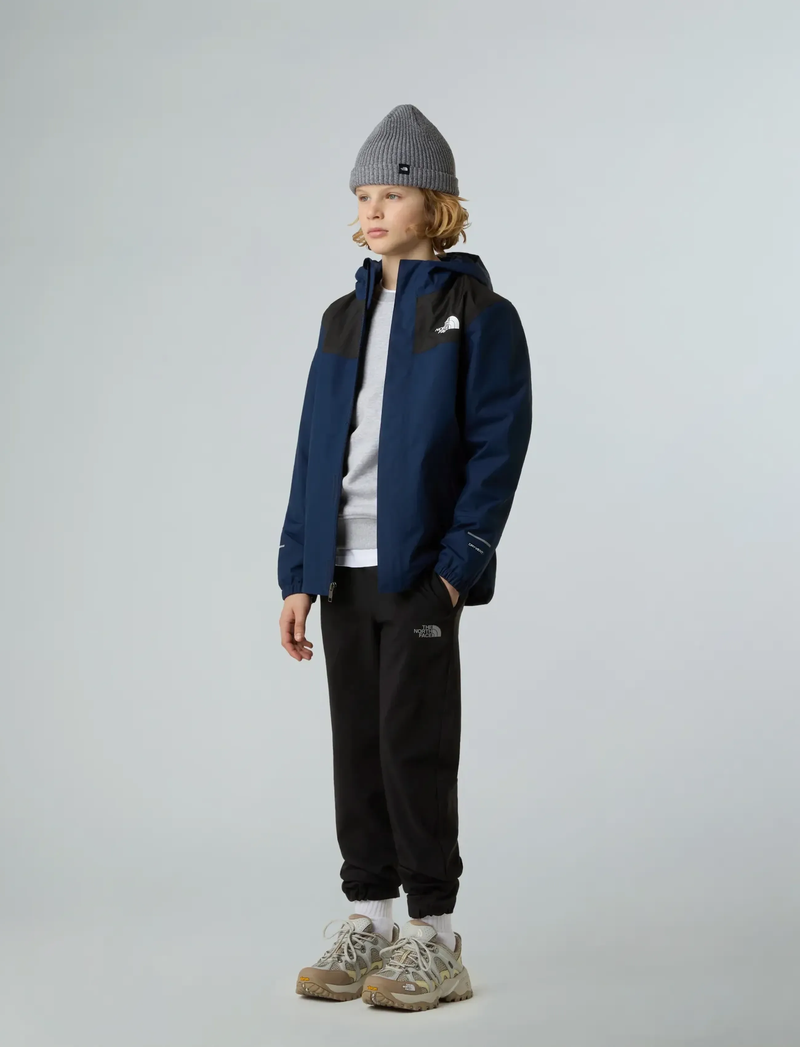 The North Face - B ANTORA RAIN JACKET - shell- & regenjacken - summit navy - 3