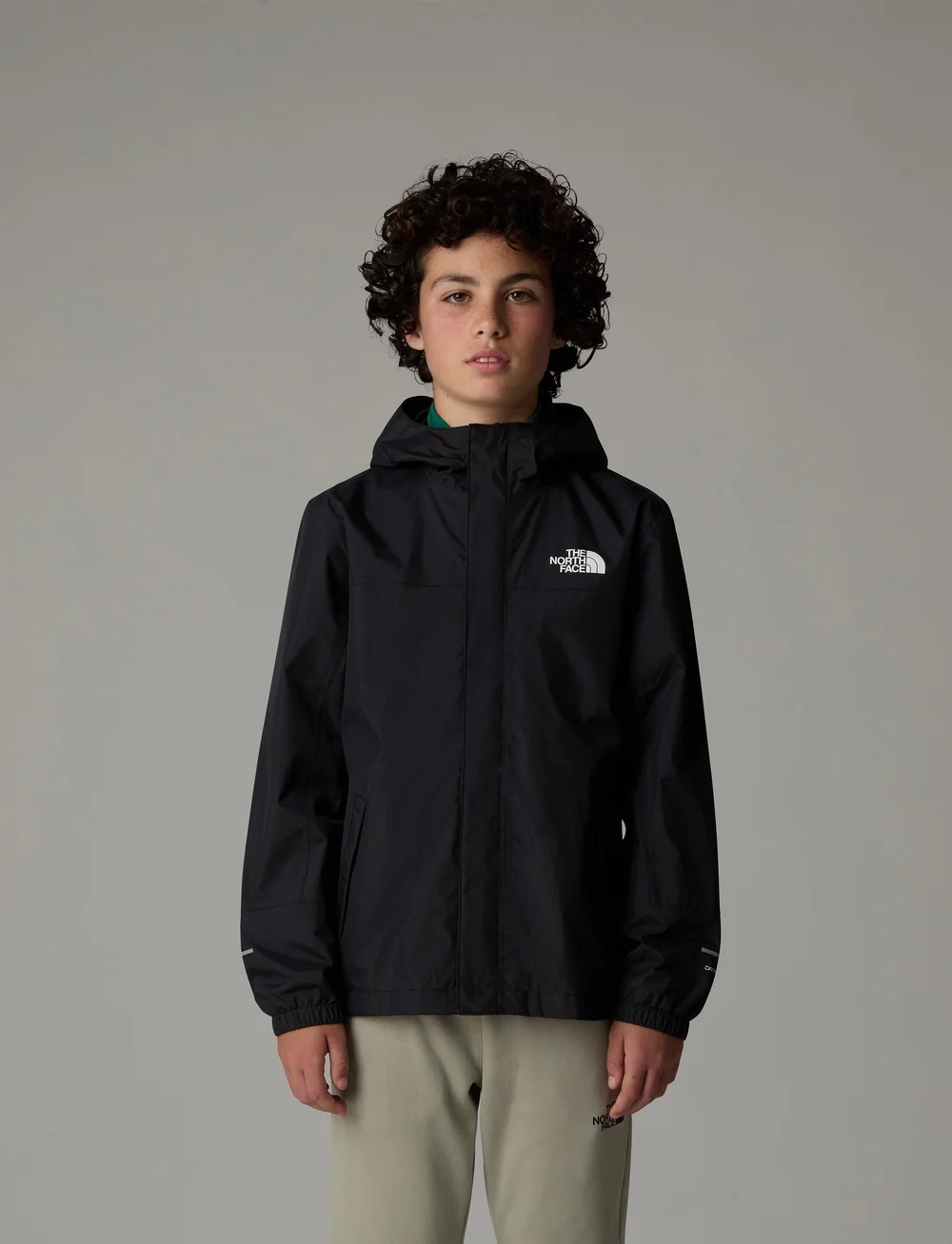 North face black rain jacket on sale