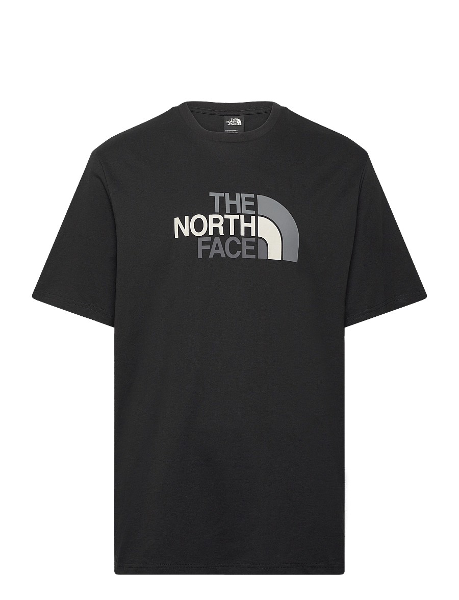 The North Face - M SS EASY TEE - oberteile & t-shirts - black - 1
