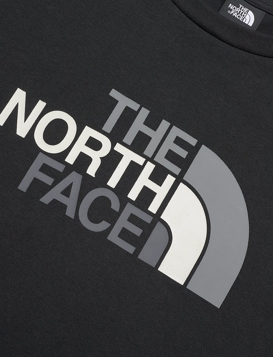 The North Face - M SS EASY TEE - oberteile & t-shirts - black - 3