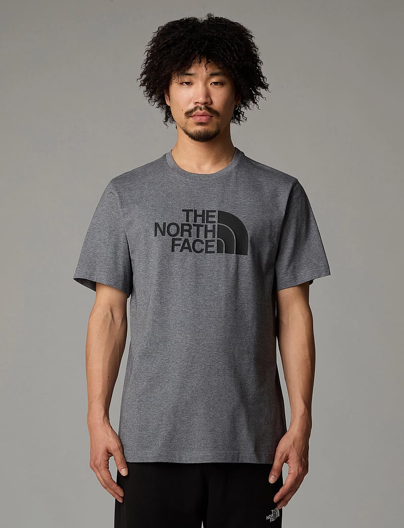 The North Face - M SS EASY TEE - t-shirts - grey - 0