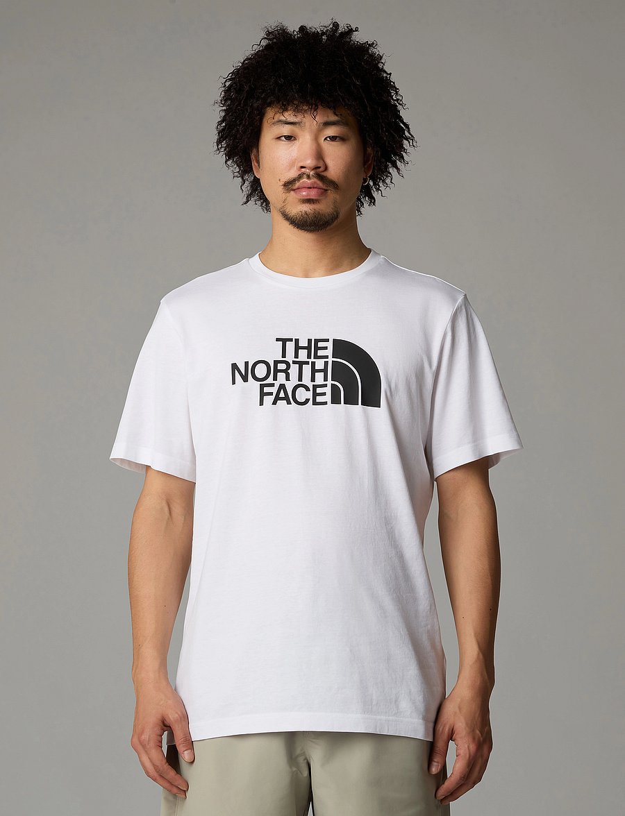 The North Face - M SS EASY TEE - oberteile & t-shirts - white - 0