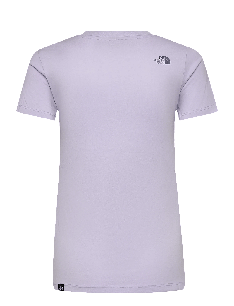 The North Face - W SS EASY TEE - t-shirts - soft purple/twilight ga - 2