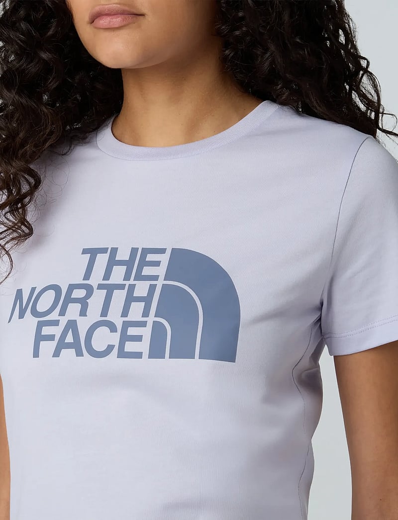 The North Face - W SS EASY TEE - t-shirts - soft purple/twilight ga - 5