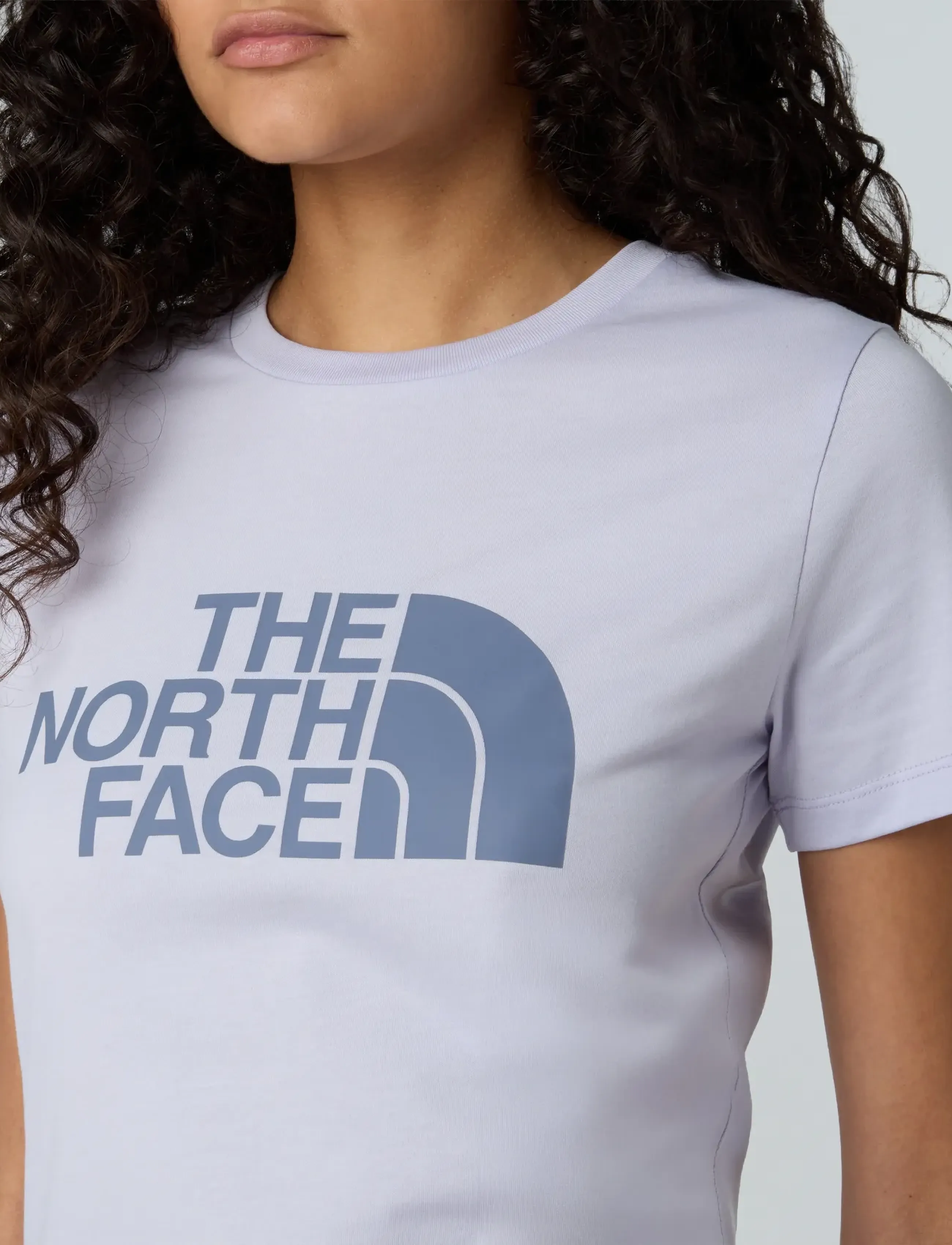 The North Face - W SS EASY TEE - sportinės palaidinukės - soft purple/twilight ga - 5