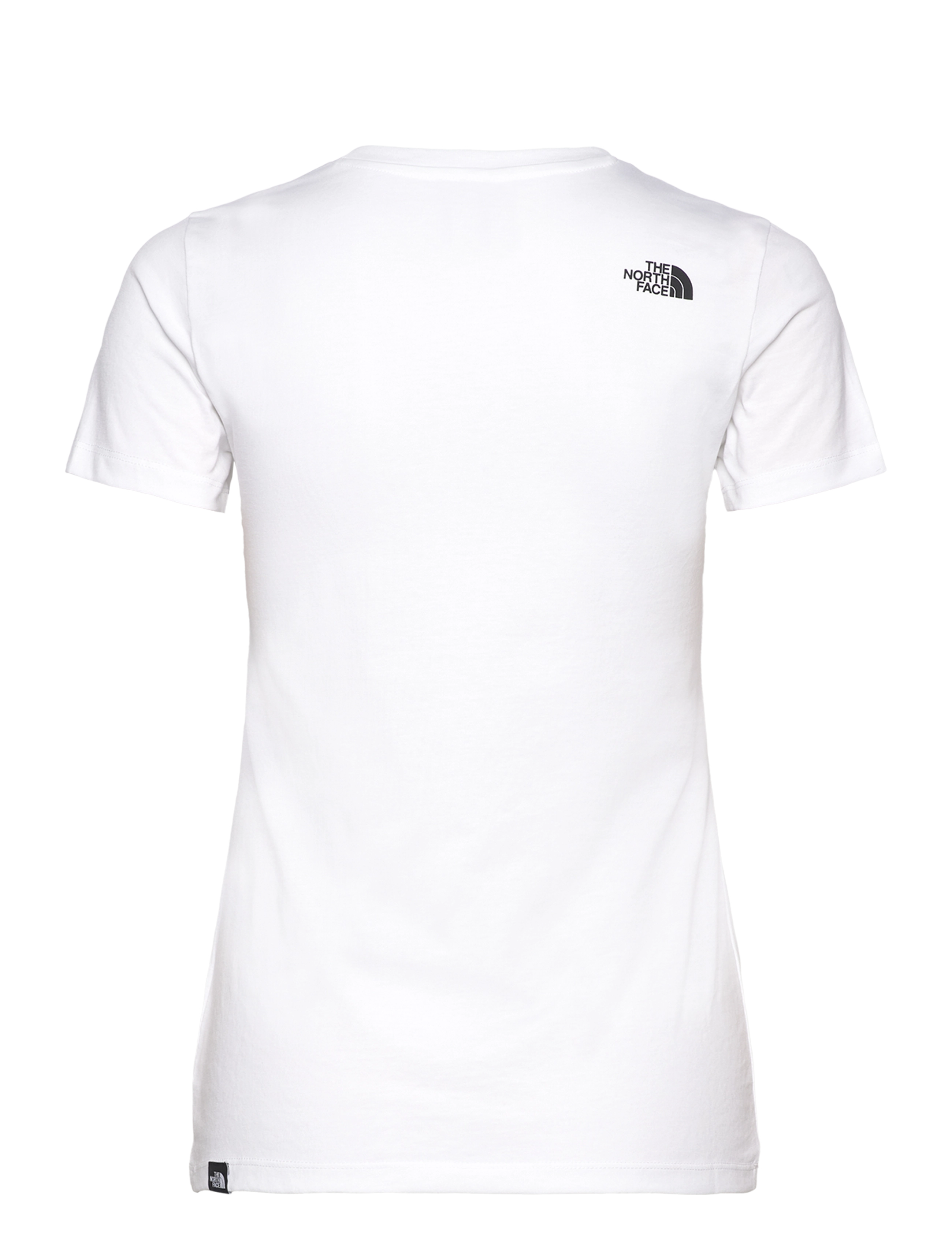 The North Face - W SS EASY TEE - t-shirts - white - 2