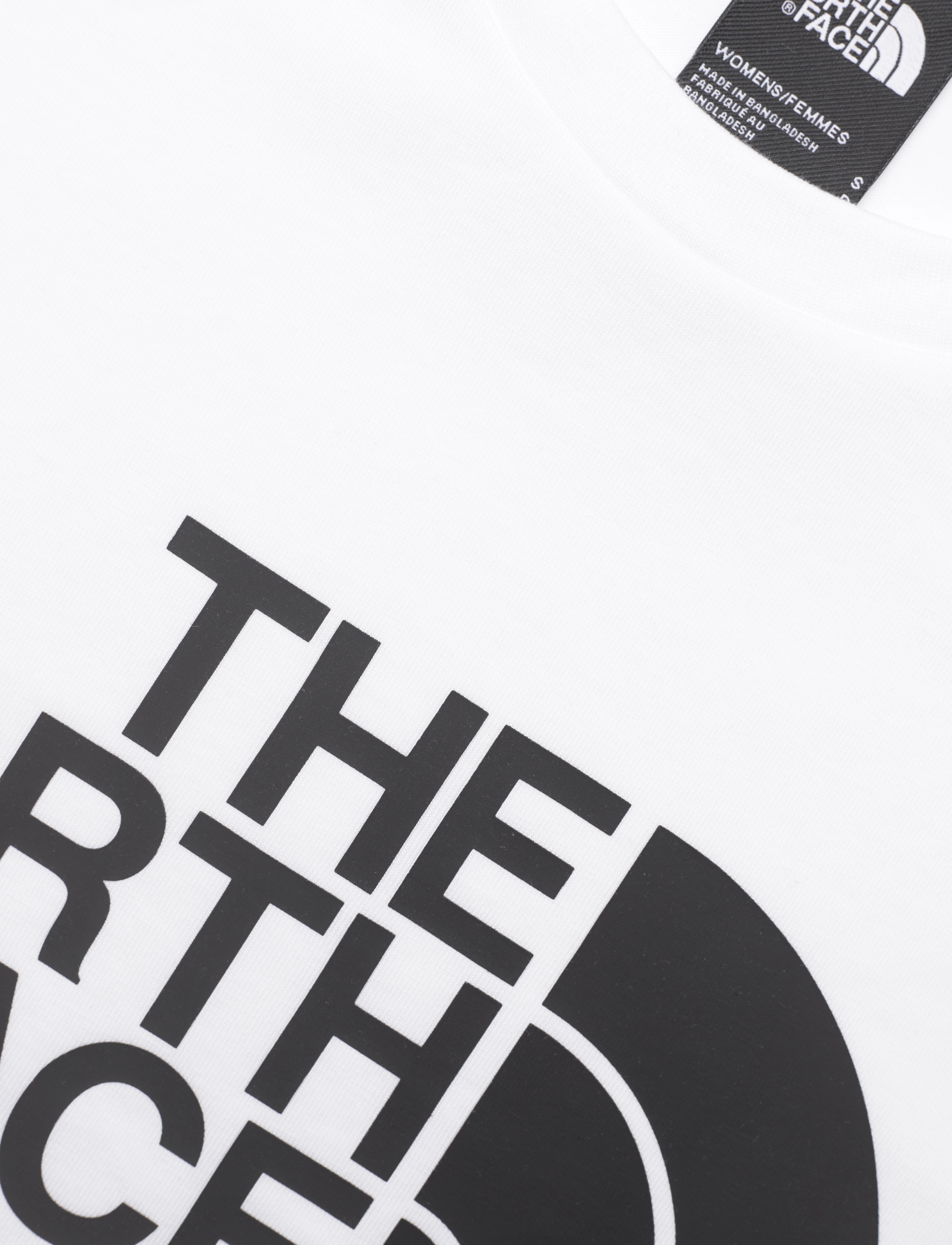The North Face - W SS EASY TEE - t-shirts - white - 3